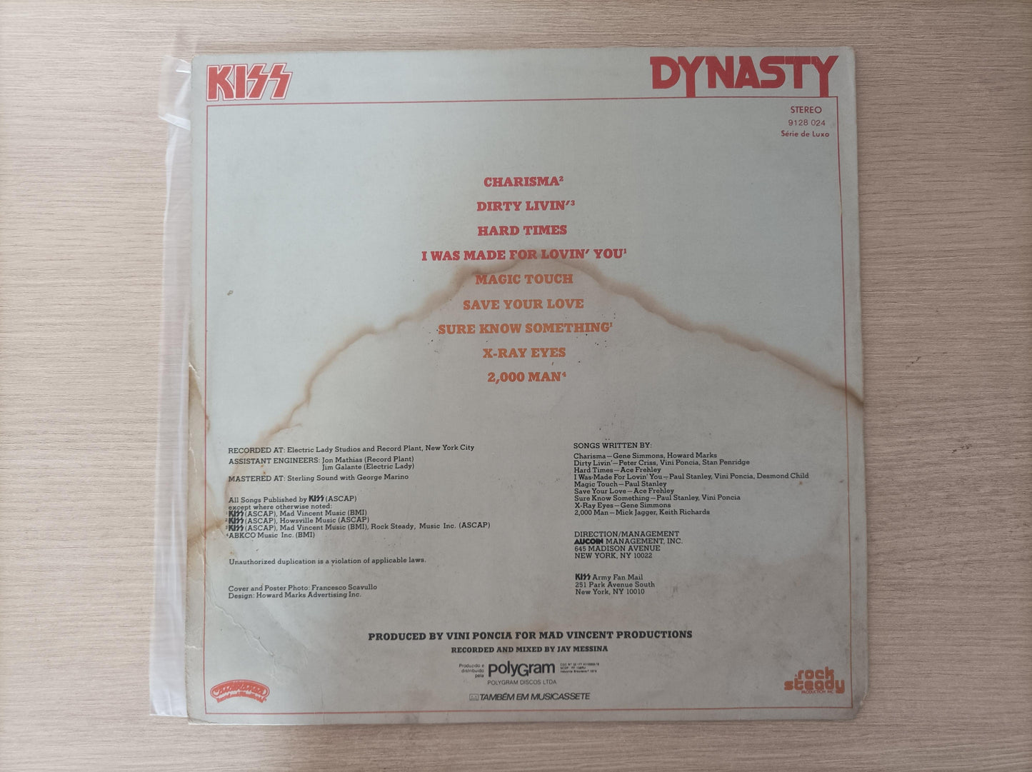 Disco Vinil Dynasty Kiss A