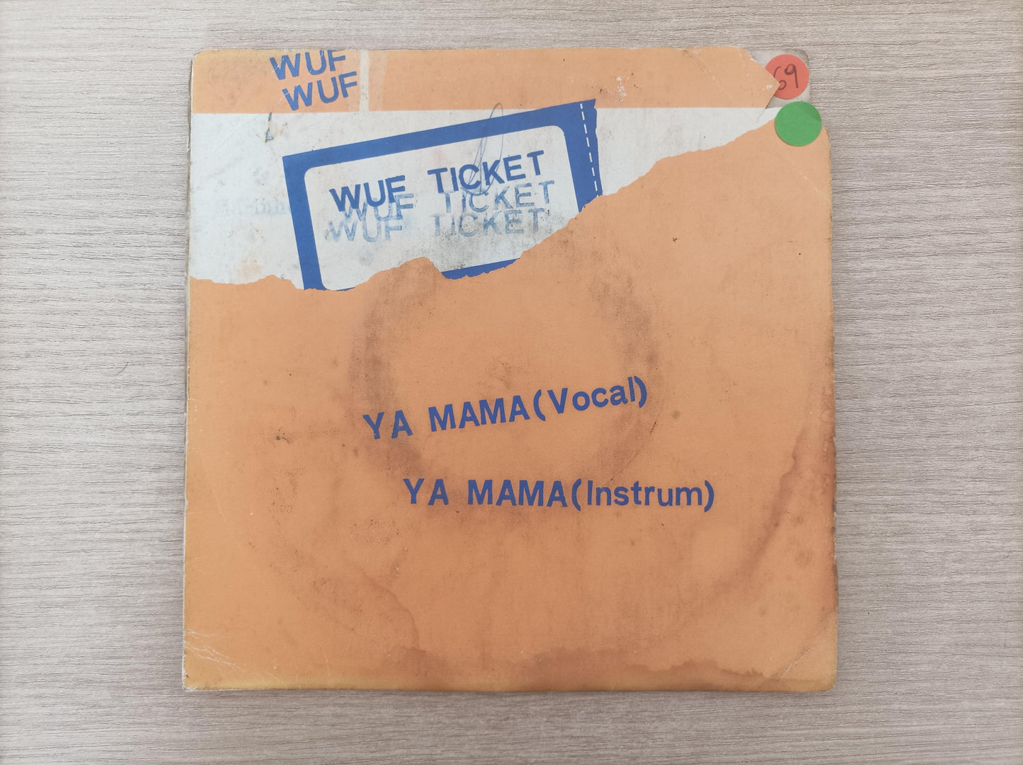 compacto Vinil Ya Mama Wuf Ticket A