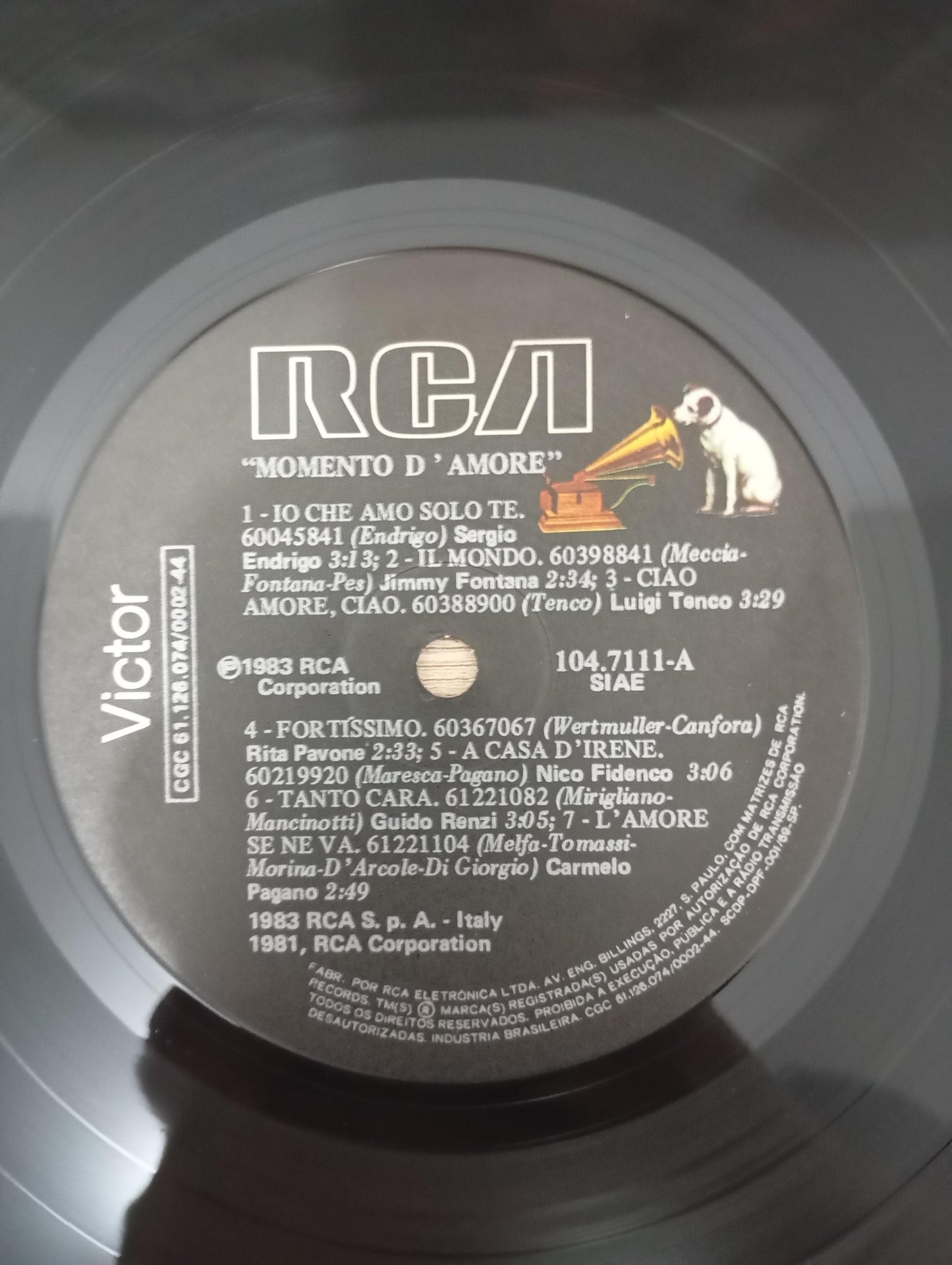 Lp Vinil Momento D'amore