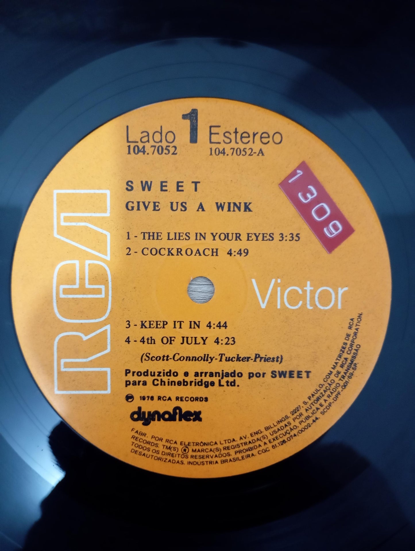 Lp Vinil The Sweet Give Us A Wink!, Leia