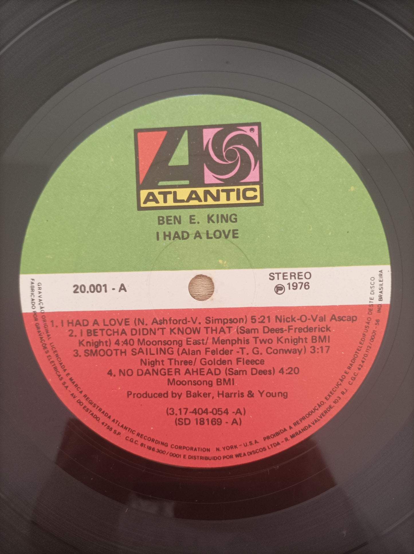 Lp Vinil Ben E. King I Had A Love