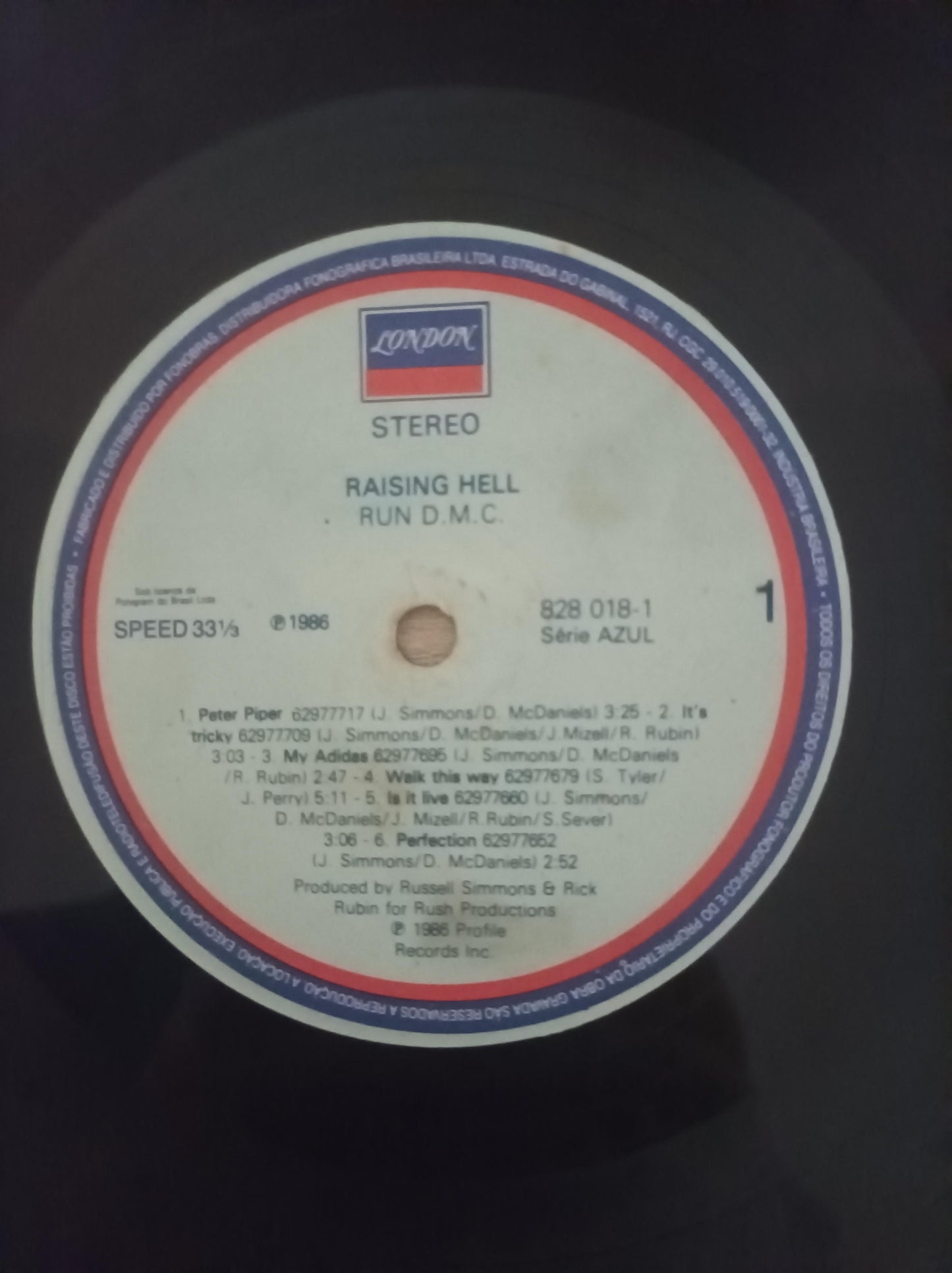 Lp Vinil Run-DMC Raising Hell