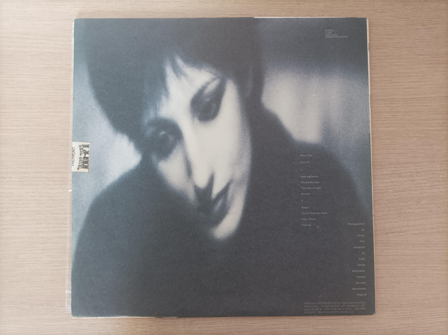 Lp Vinil New Order Low-life Com Encarte