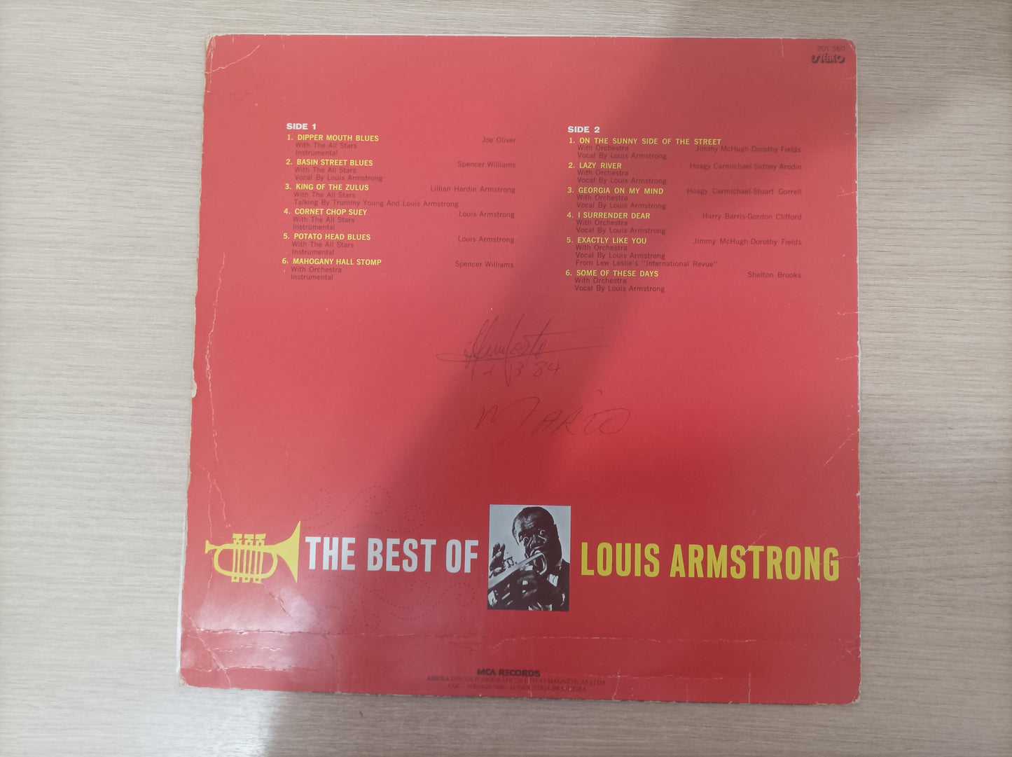 Lp Vinil Louis Armstrong The Best of