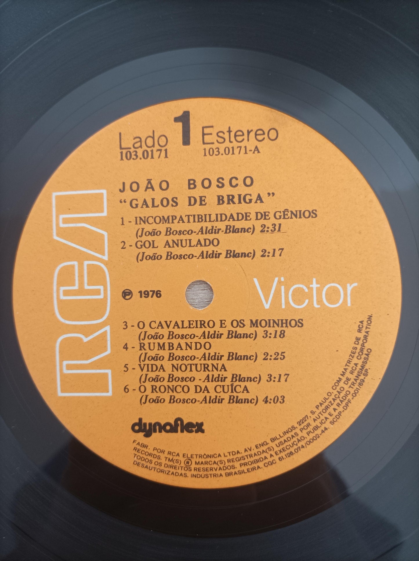 Lp Vinil João Bosco Galos De Briga Com Encarte