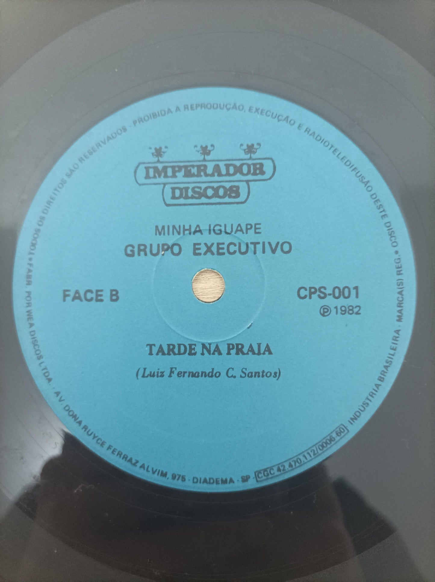 Compacto Vinil Grupo Executivo Minha Iguape / Tarde na Praia