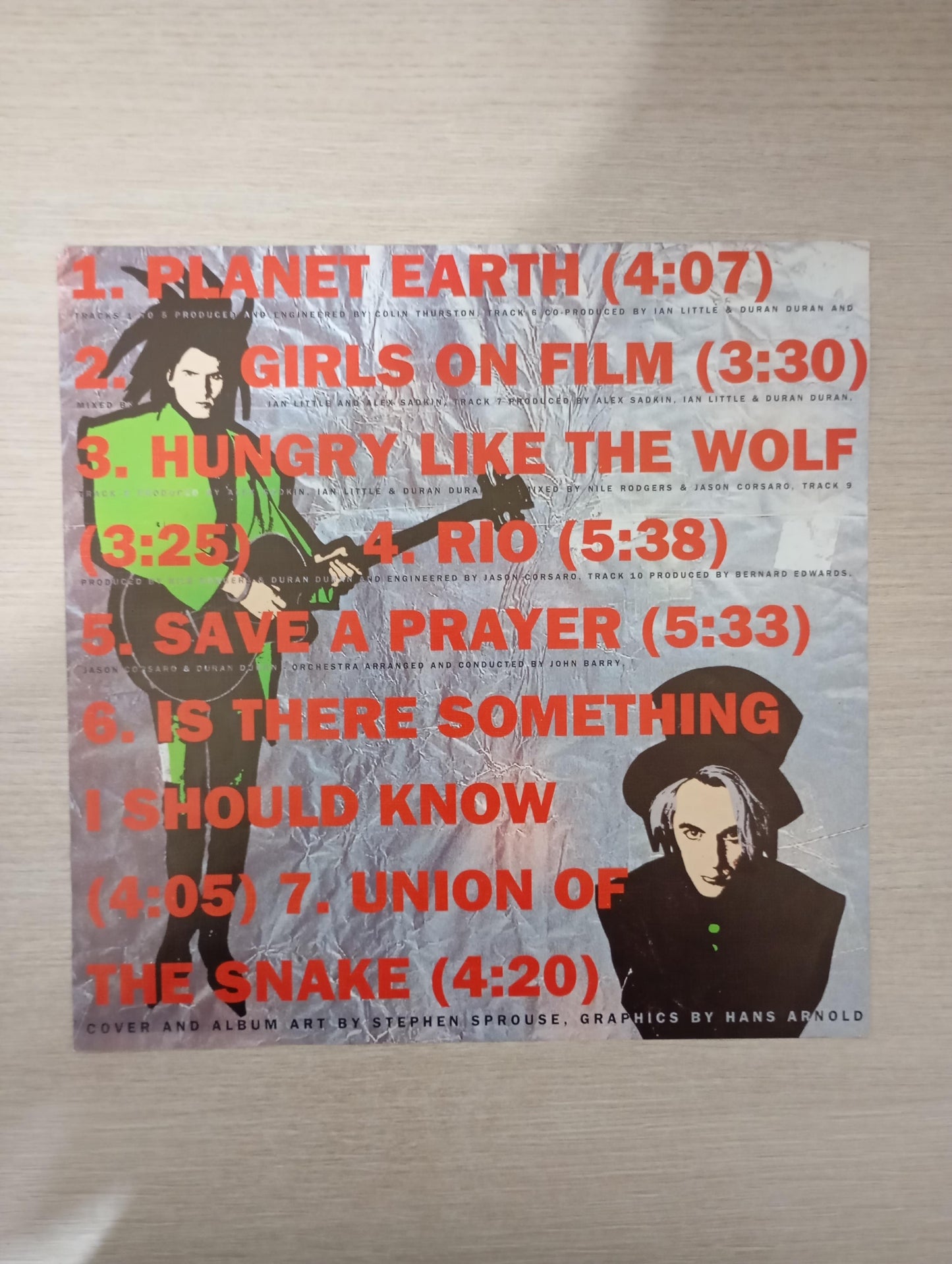Lp Vinil Duran Duran Decade Com Encarte