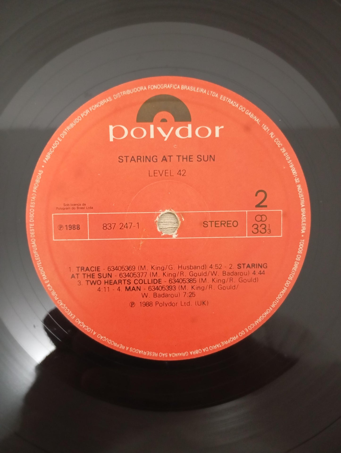 Lp Vinil Level 42 Staring At The Sun