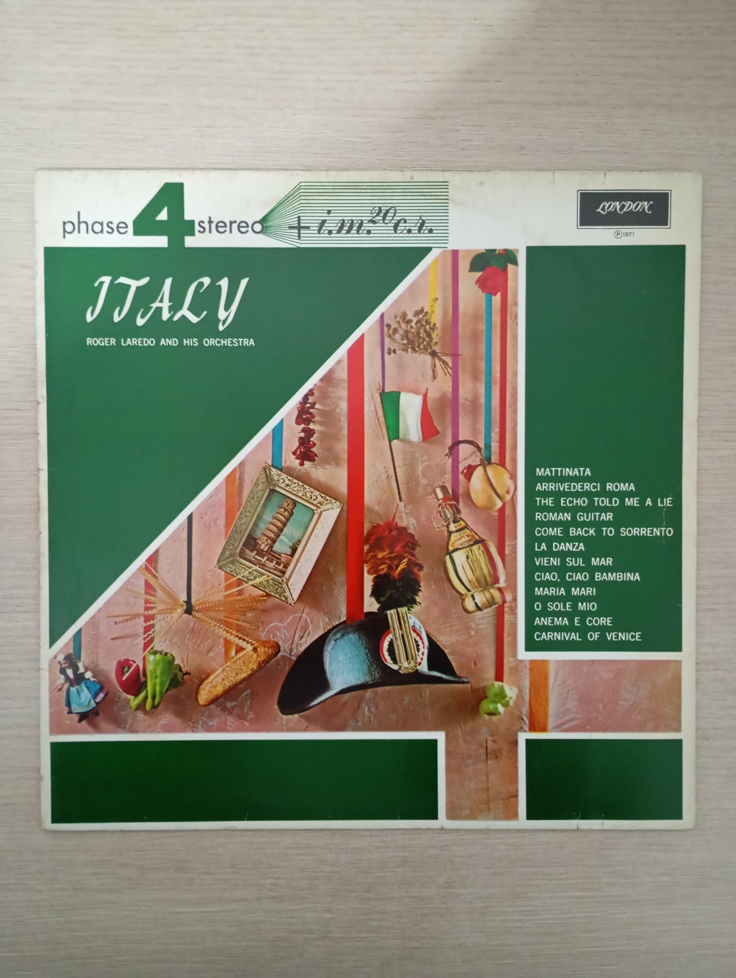 Lp Vinil Roger Laredo And His Orchestra Italy