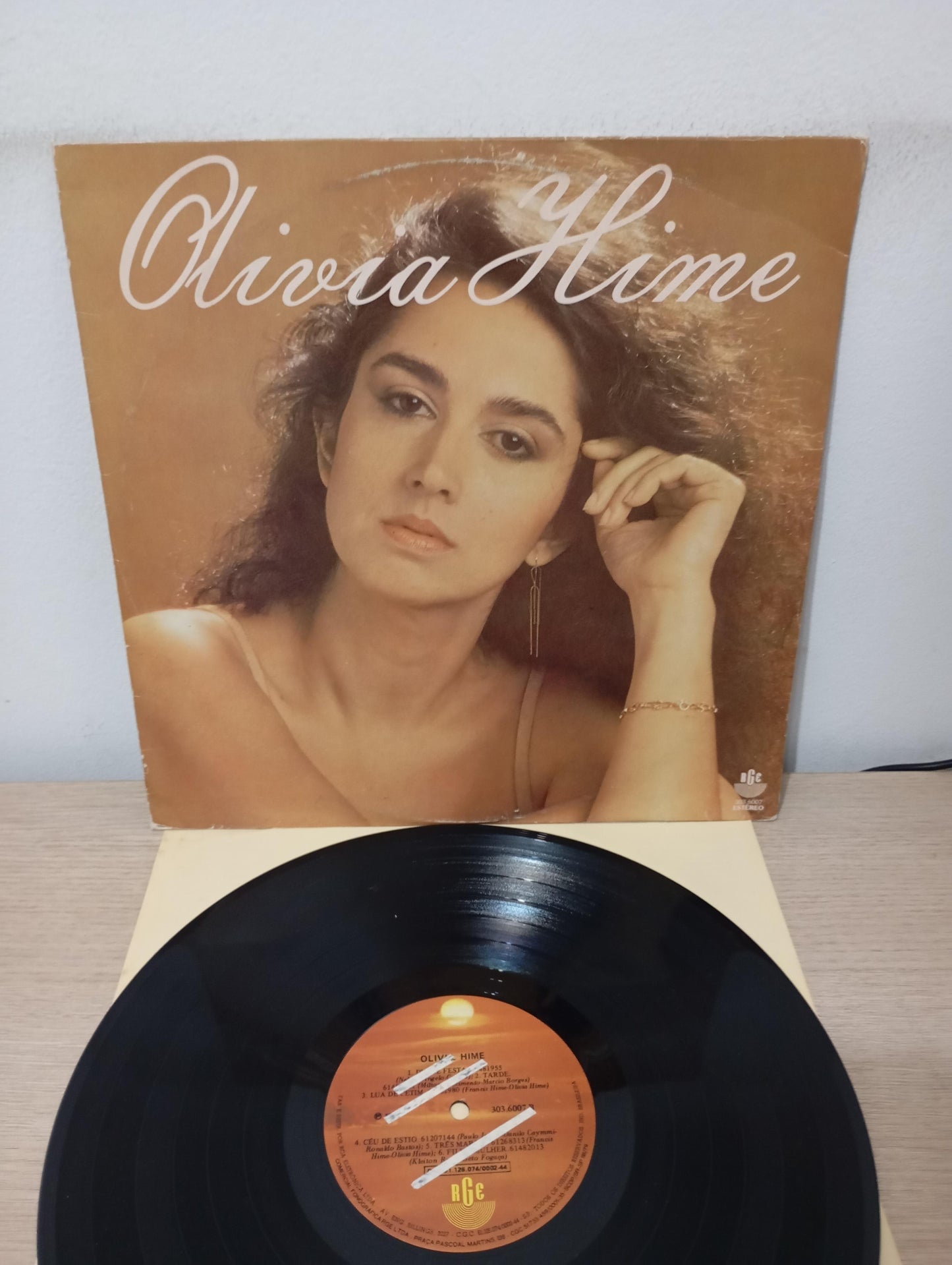 Lp Vinil Olivia Hime 1981 Com Encarte
