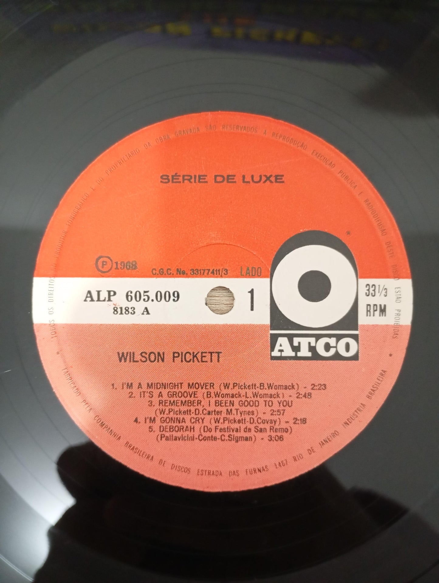 Lp Vinil Wilson Pickett The Midnight Mover