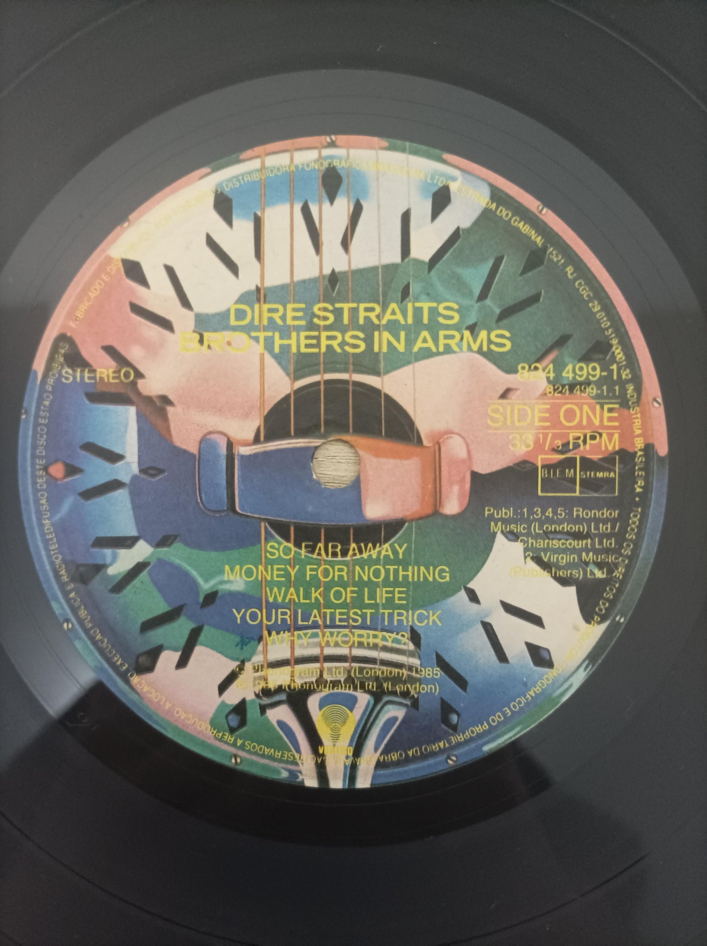 Disco Vinil Brothers In Arms Dire Straits Com Encarte A