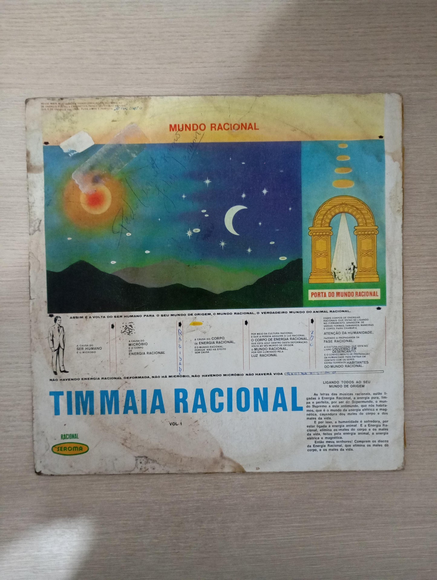 Lp Vinil Tim Maia Racional Vol. 1 Original 1974, Leia