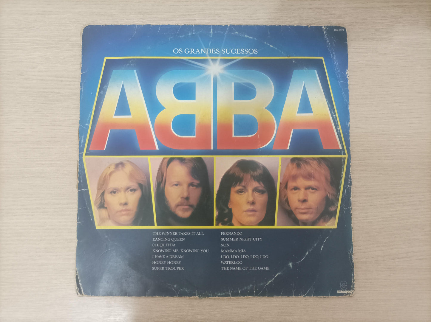 Lp Vinil ABBA Os Grandes Sucessos