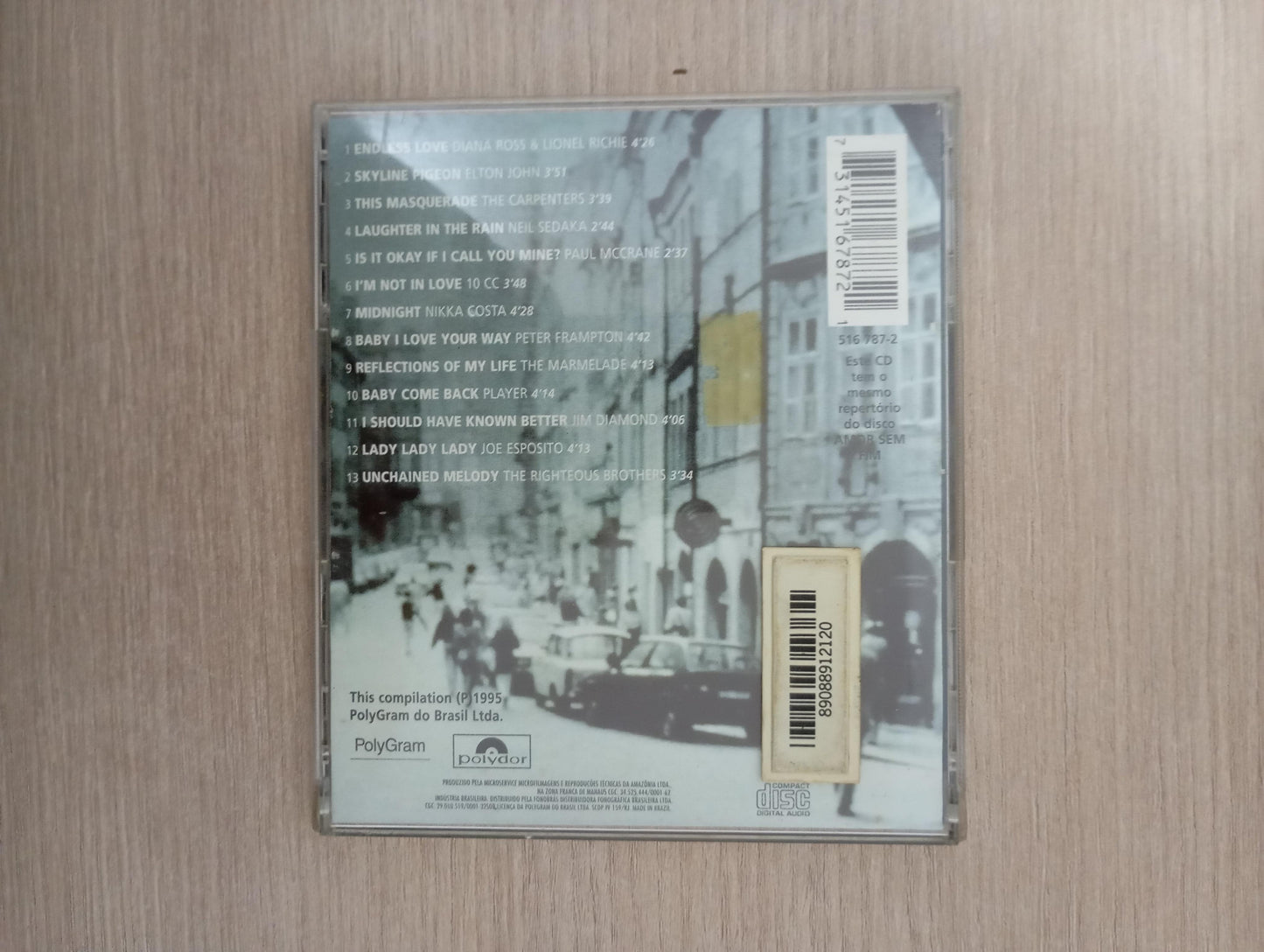 CD Endless Love Amor Sem Fim