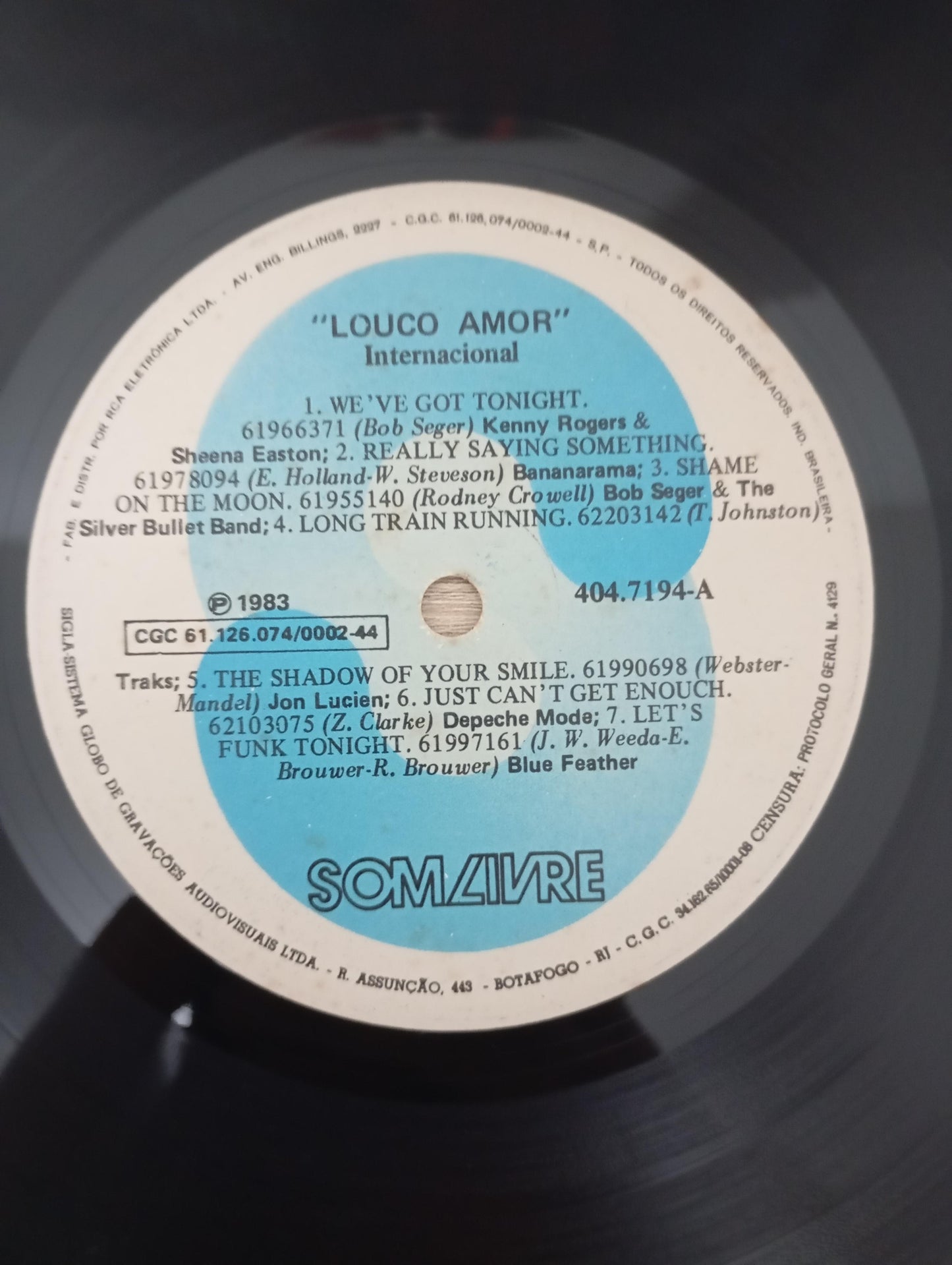 Lp Vinil Louco Amor Internacional Trilha Sonora