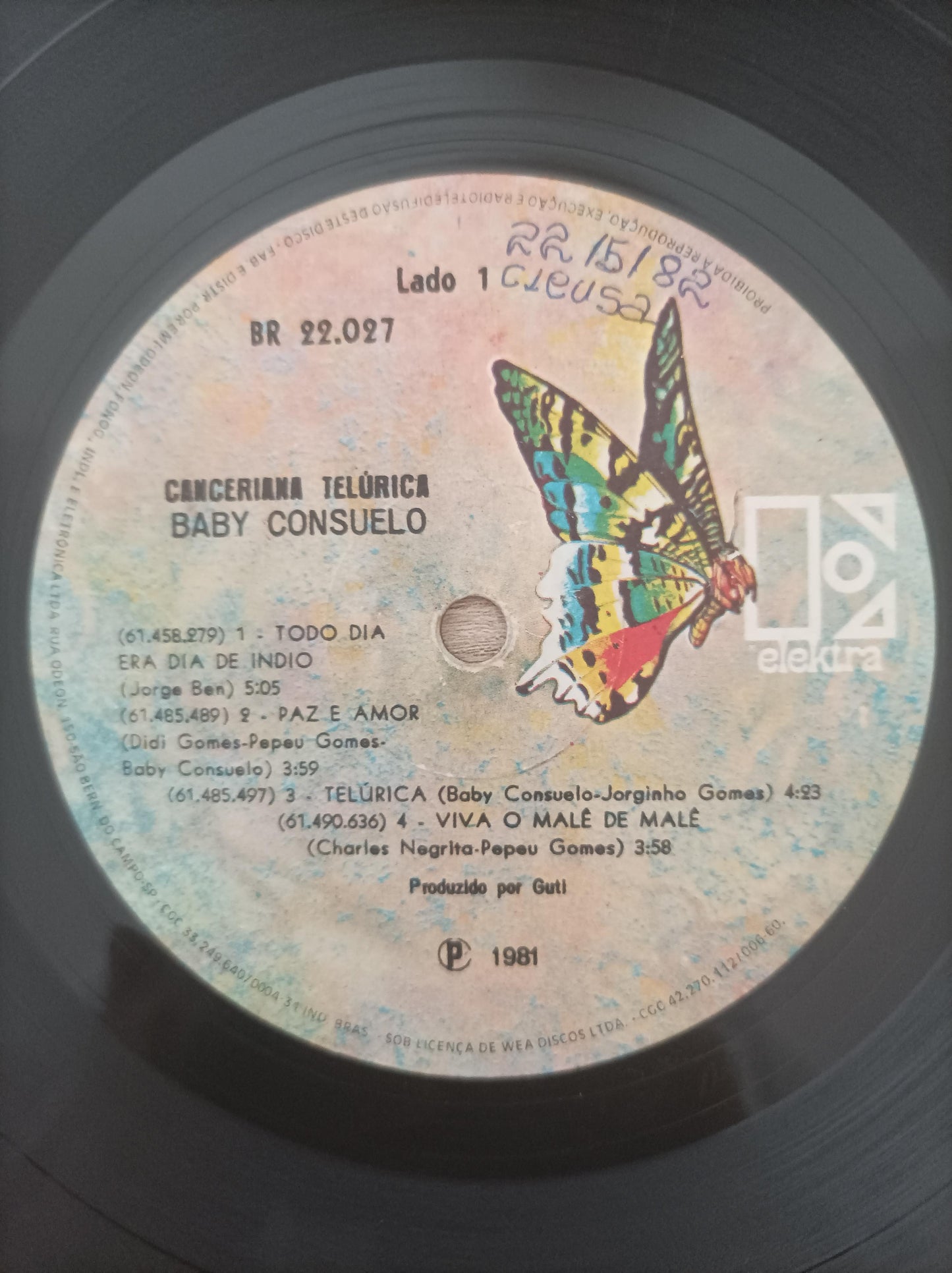Lp Vinil Baby Consuelo Canceriana Telúrica