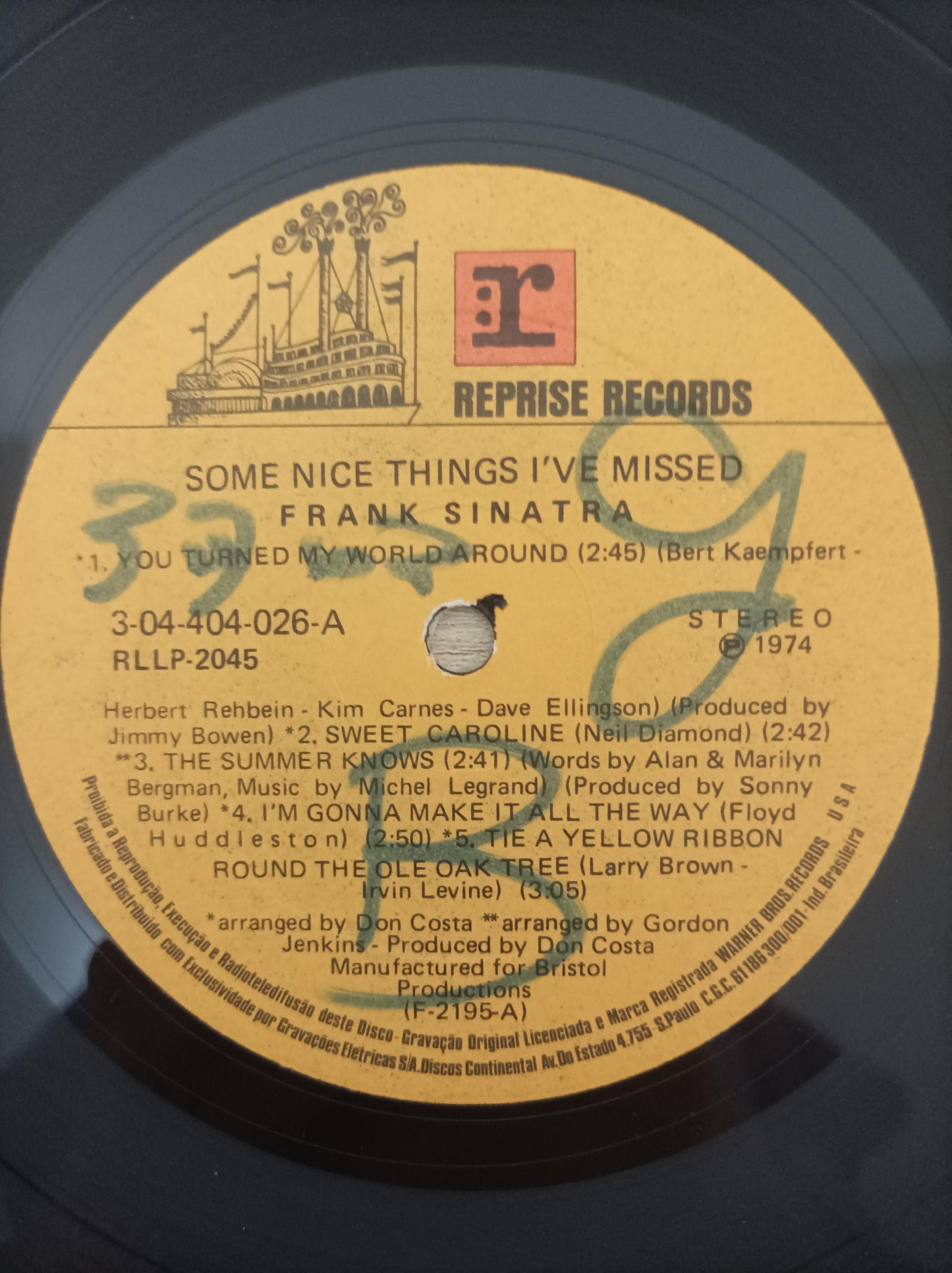 Lp Vinil Frank Sinatra Some Nice Things I've Missed