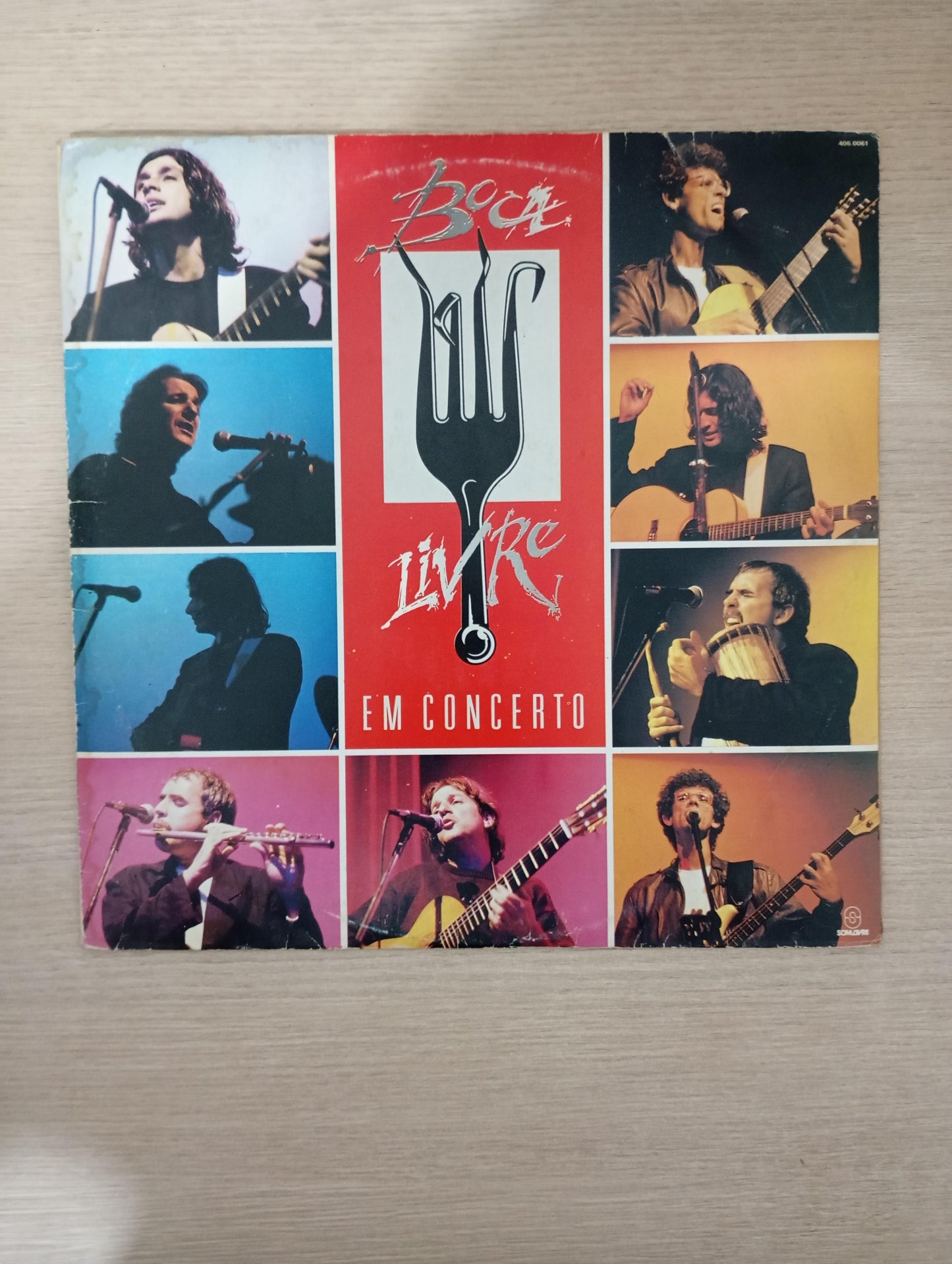 Disco Vinil Em Concerto Boca Livre Com Encarte A