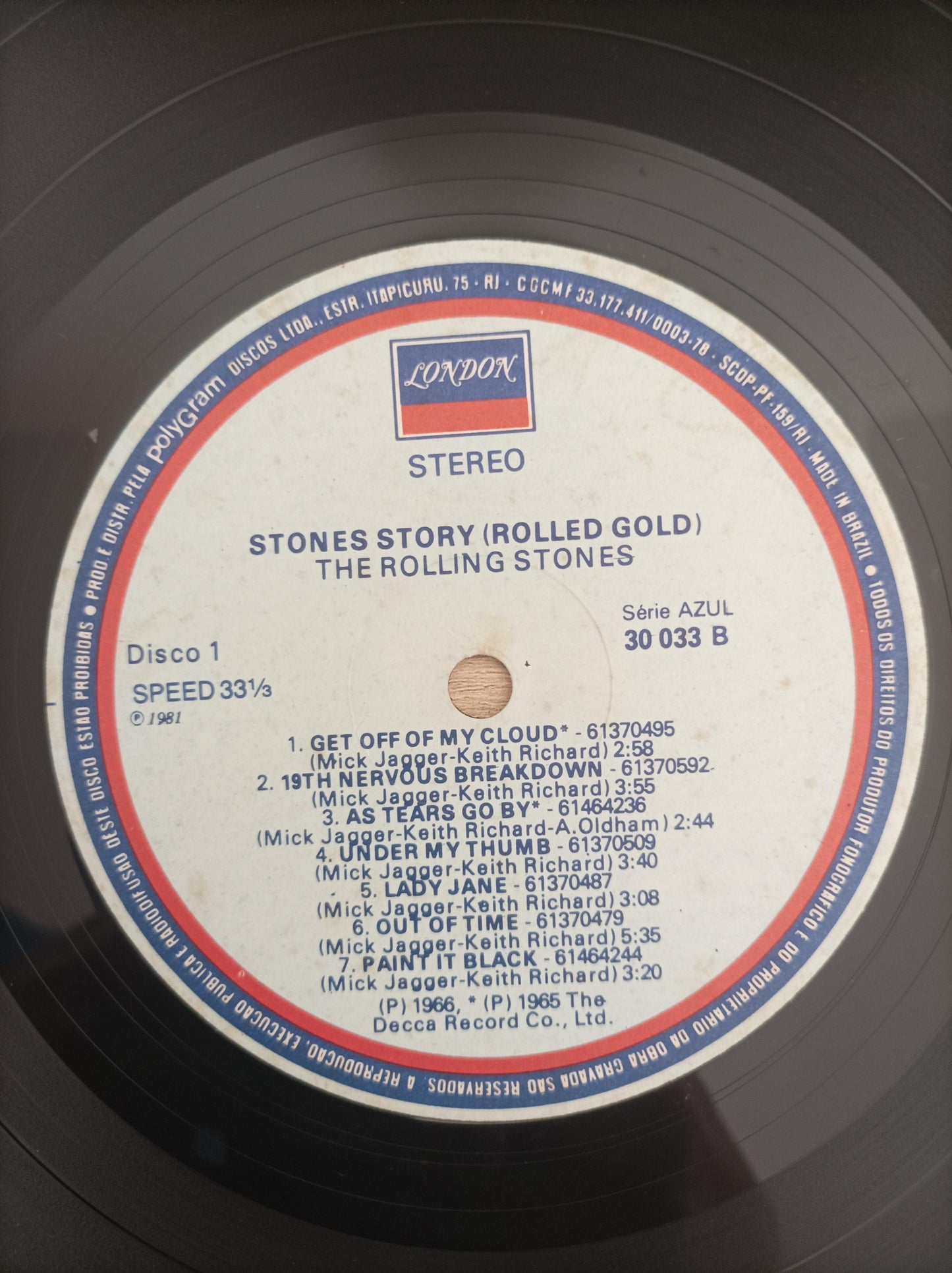 Disco Vinil Story The Rolling Stones Duplo A