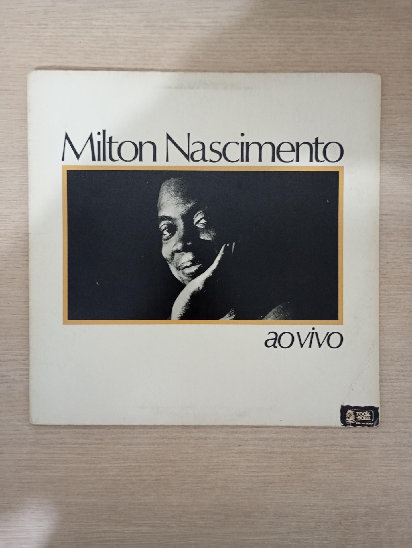 Lp Vinil Milton Nascimento Ao Vivo Capa Dupla Com Encarte