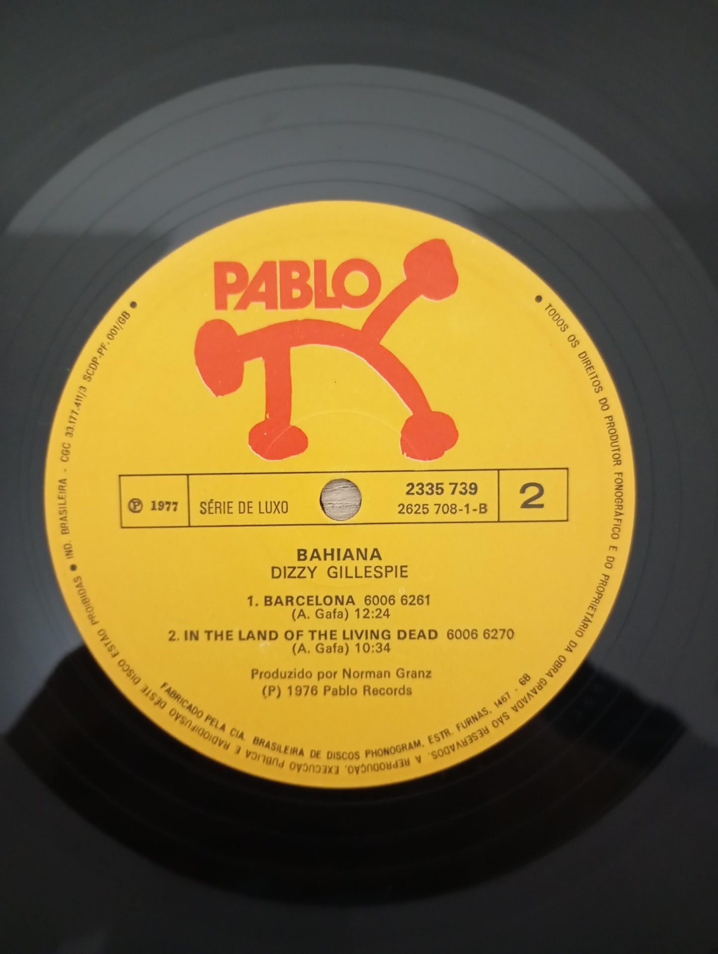 Lp Vinil Dizzy Gillespie Bahiana Duplo