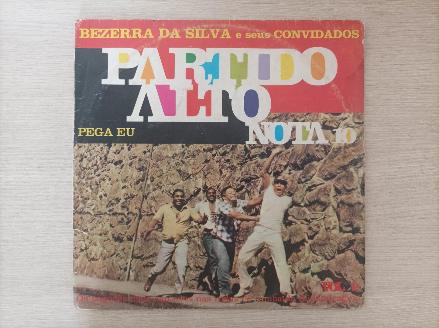 Lp Vinil Bezerra Da Silva Partido Alto Nota 10 Vol. 2