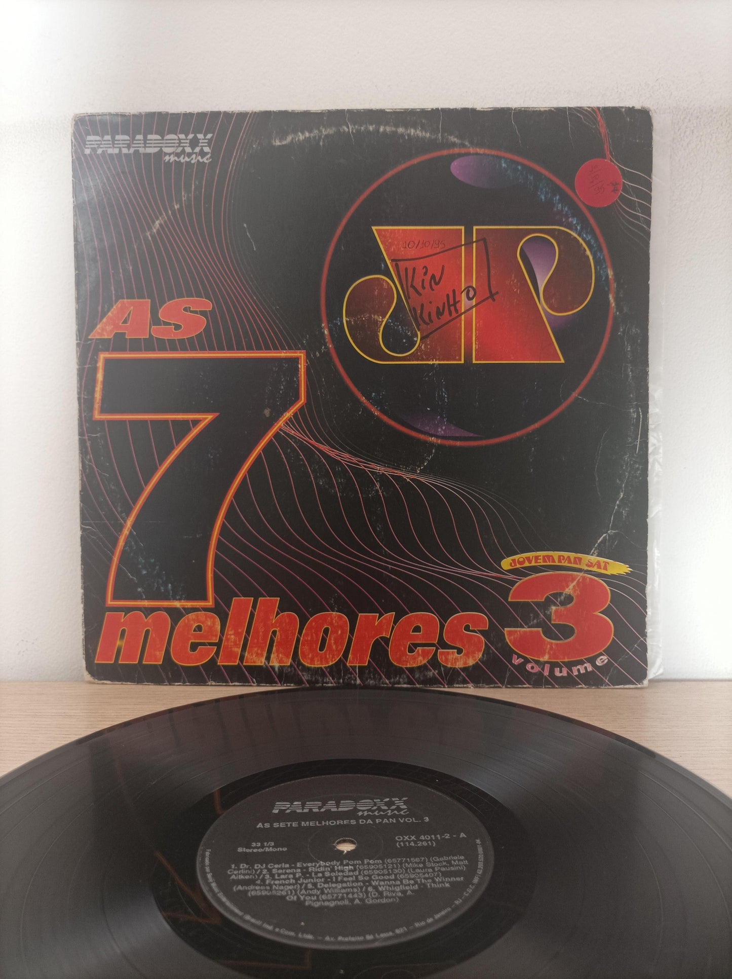 Lp Vinil Jovem Pan As 7 Melhores Vol. 3, Leia