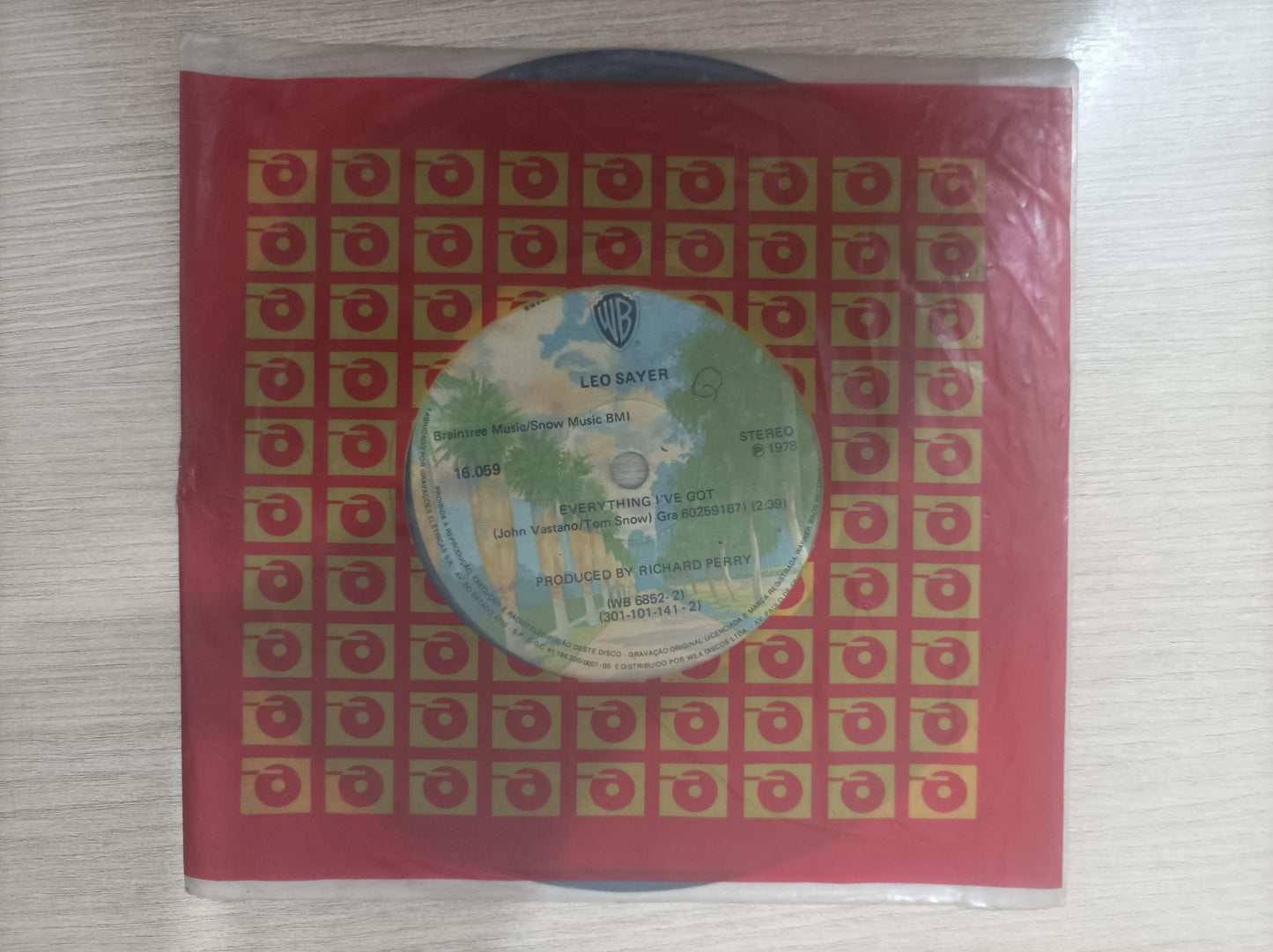 Compacto Vinil Leo Sayer Easy To Love