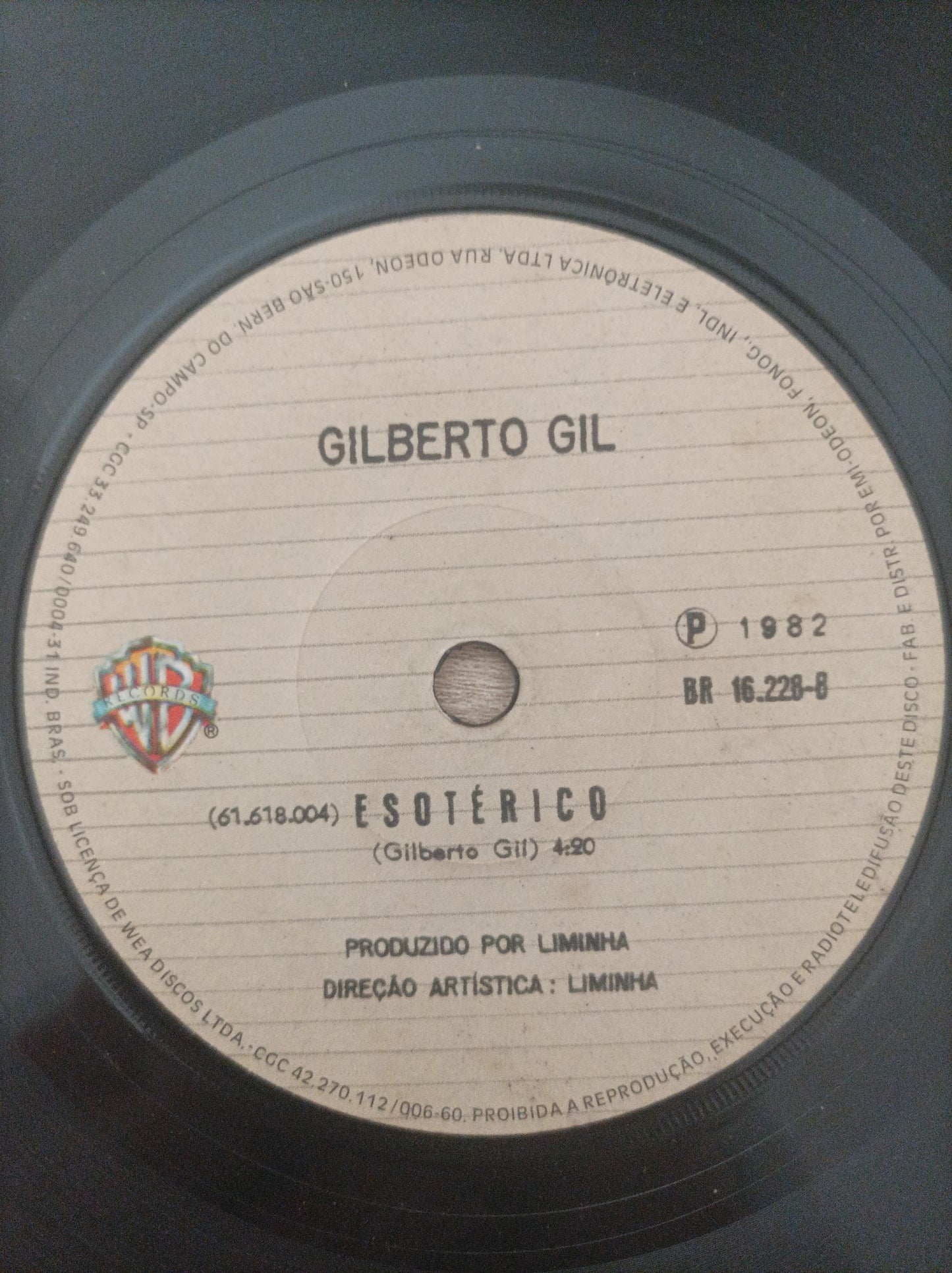 Vinil Compacto Gilberto Gil Um Banda Um