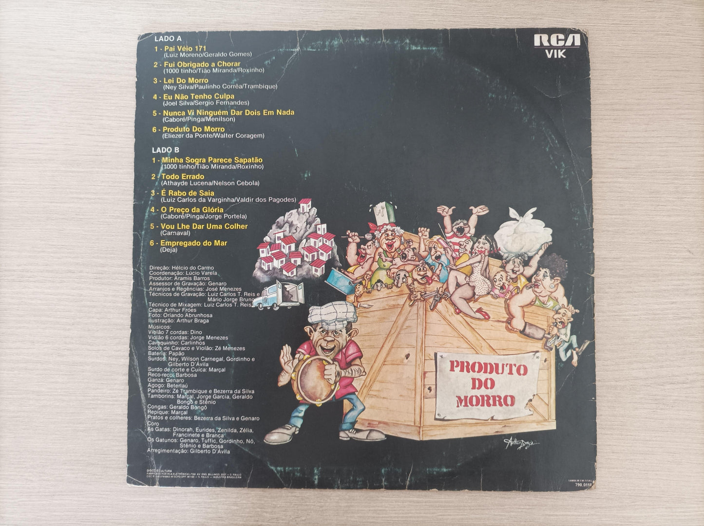 Lp Vinil Bezerra Da Silva Produto Do Morro