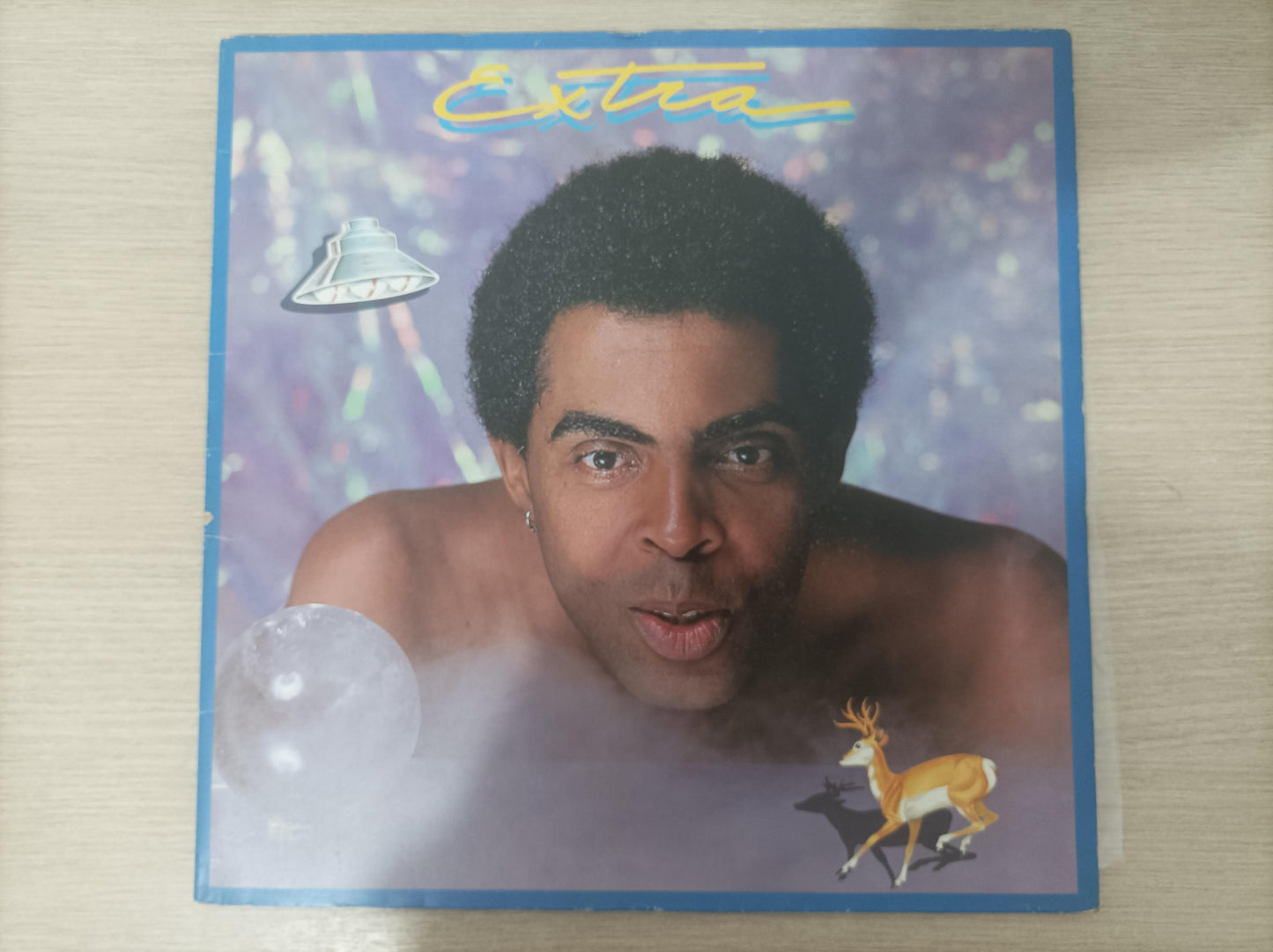 Disco Vinil Extra Gilberto Gil Capa Dupla Com Encarte A