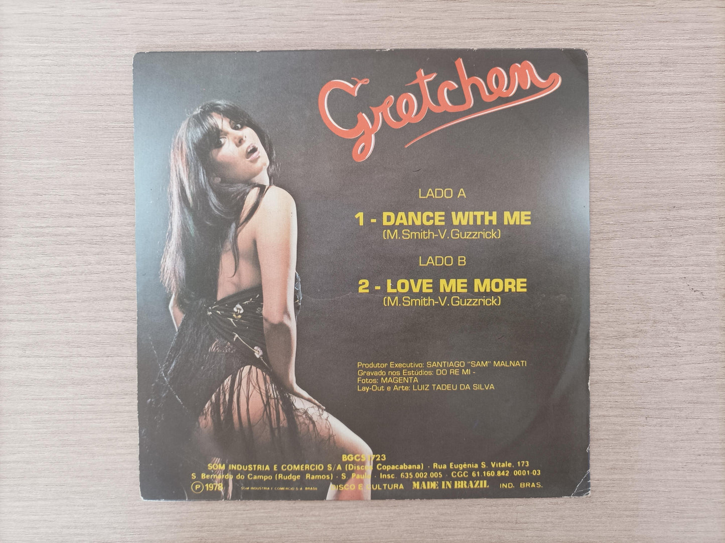 Vinil Compacto Gretchen Dance With Me / Love Me More