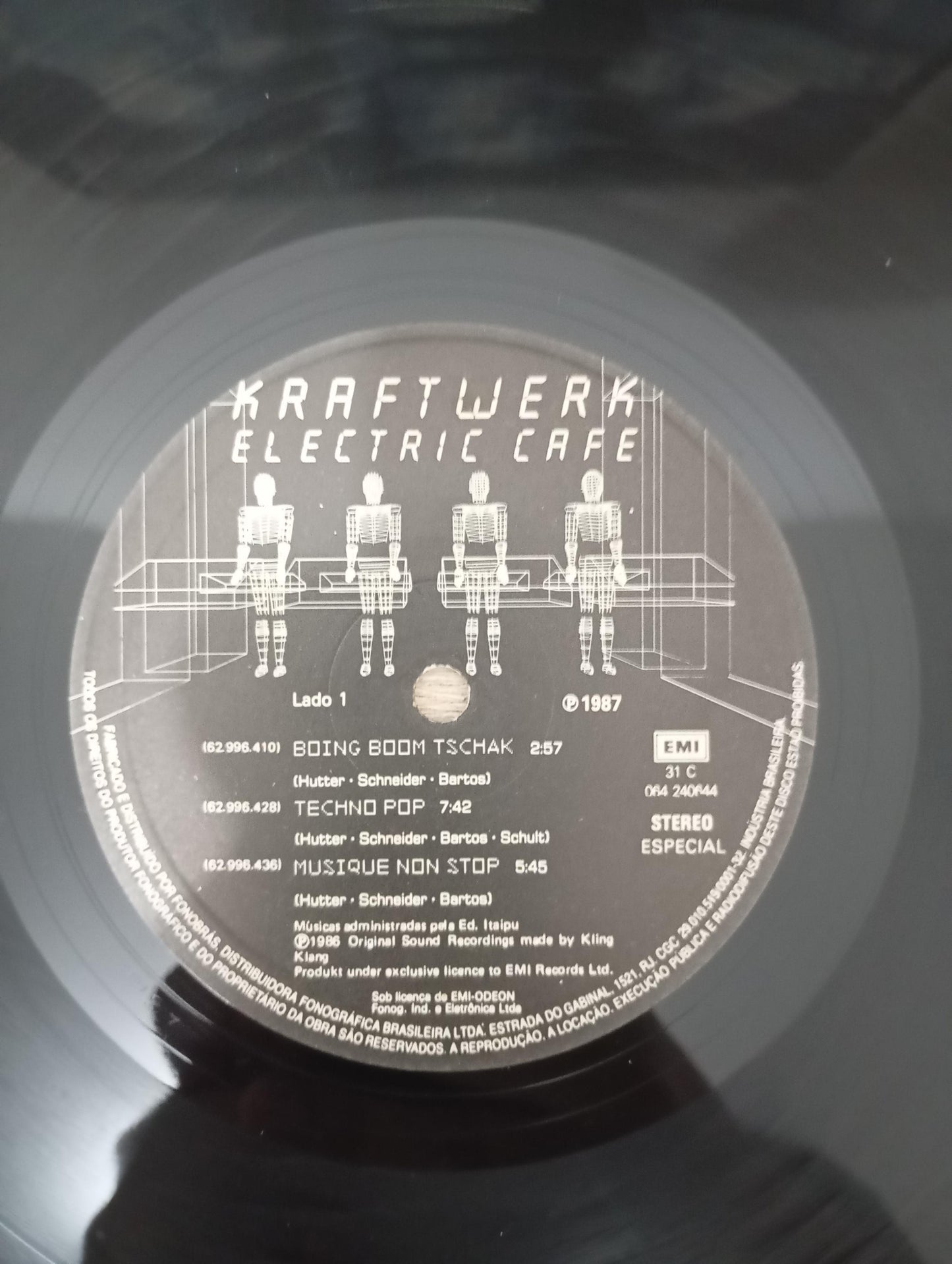 Lp Vinil Kraftwerk Electric Cafe Capa Dupla