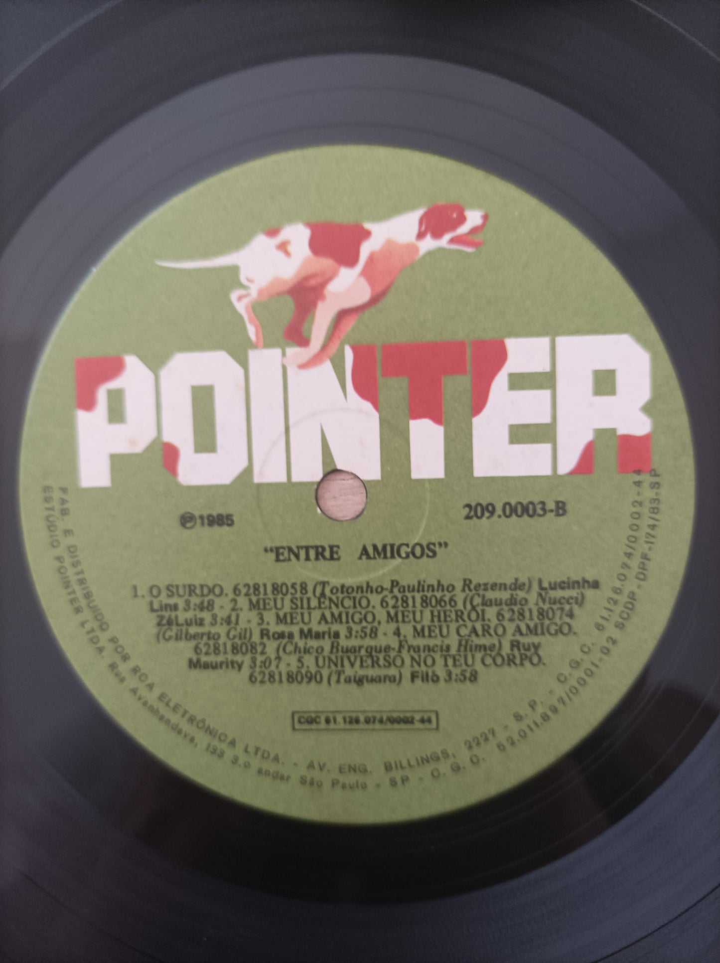 Lp Vinil Entre Amigos