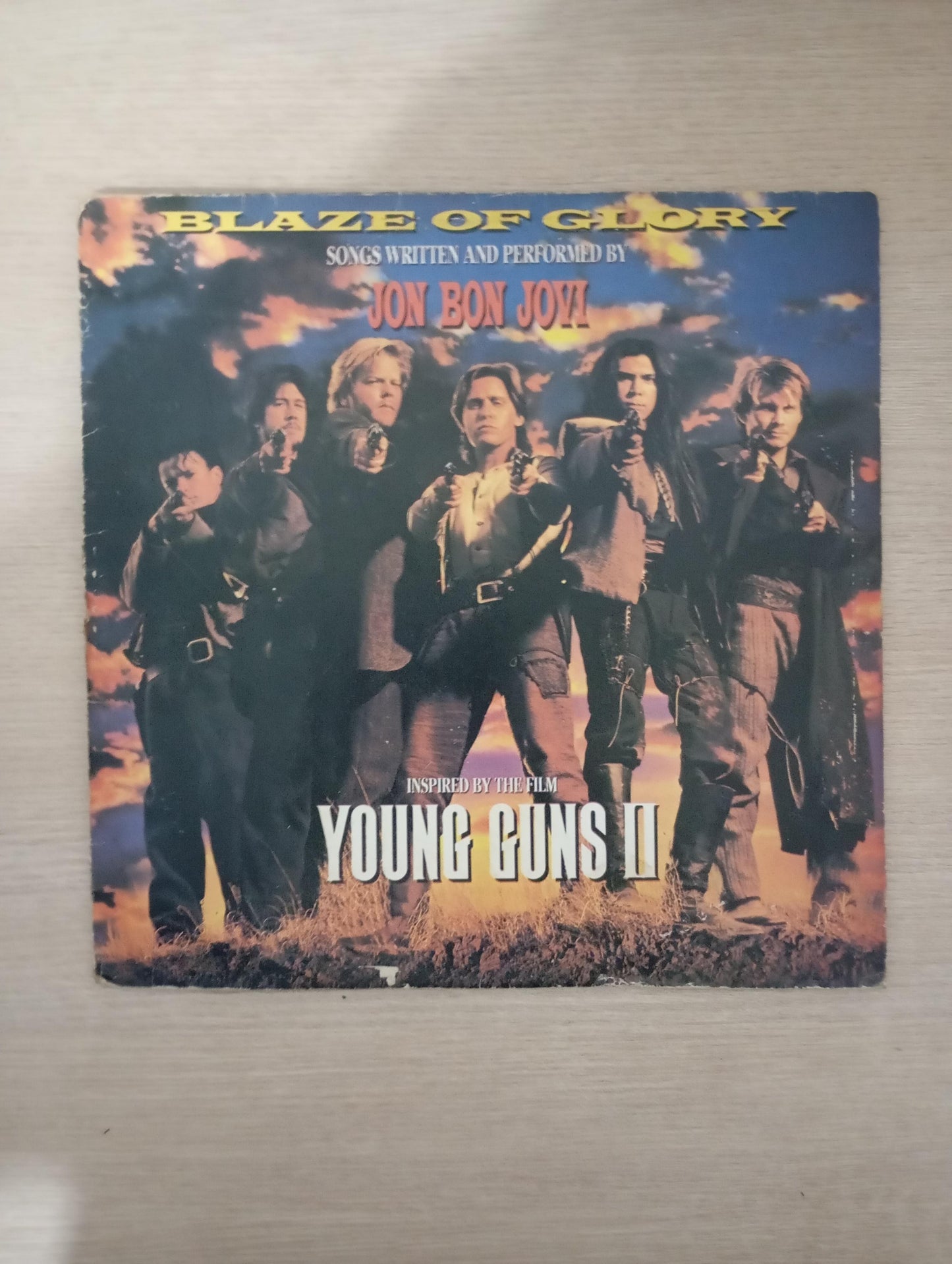 Lp Vinil Jon Bon Jovi Blaze Of Glory Com Encarte