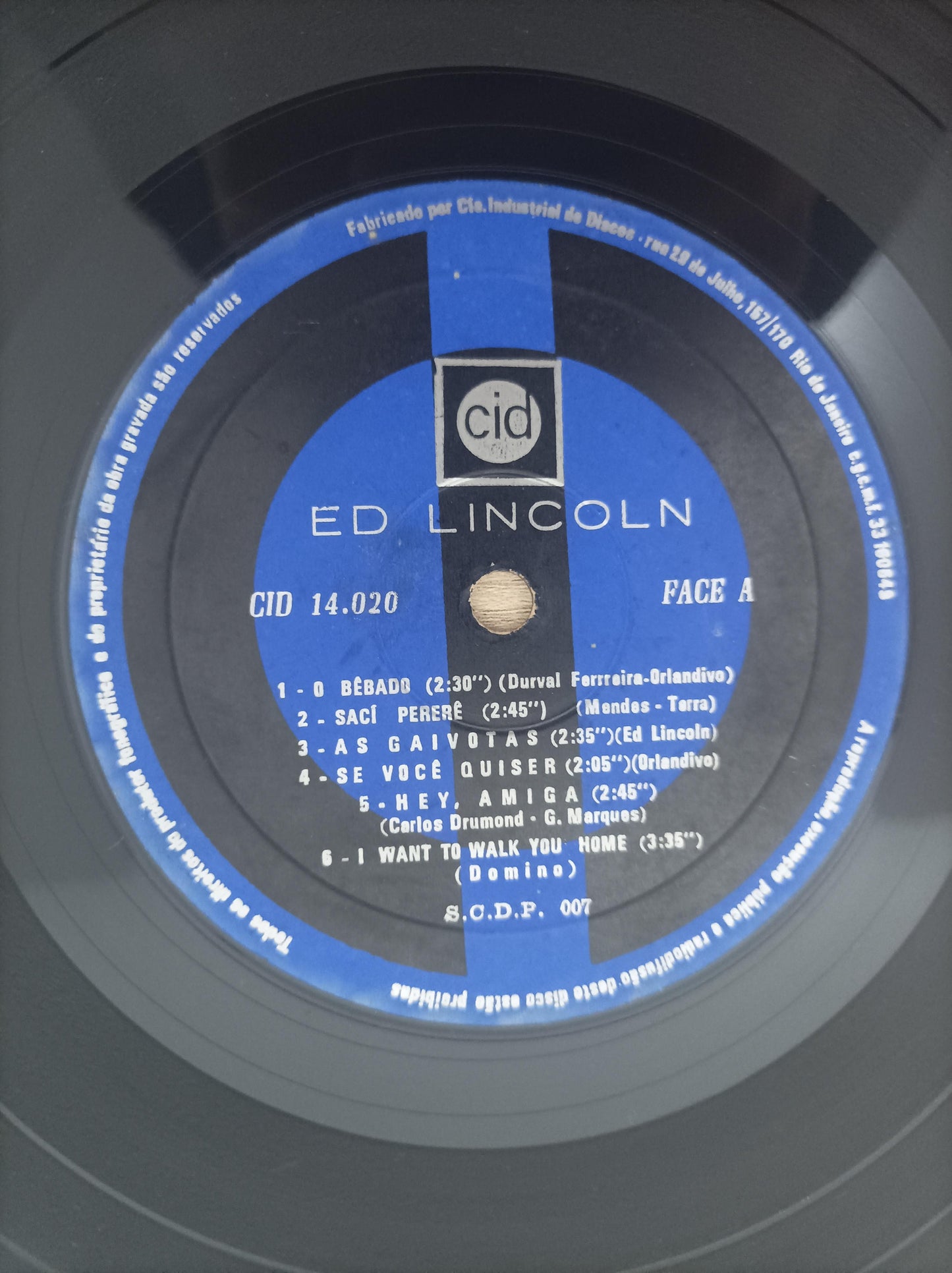 Lp Vinil Ed Lincoln Órgão E Piano Elétrico