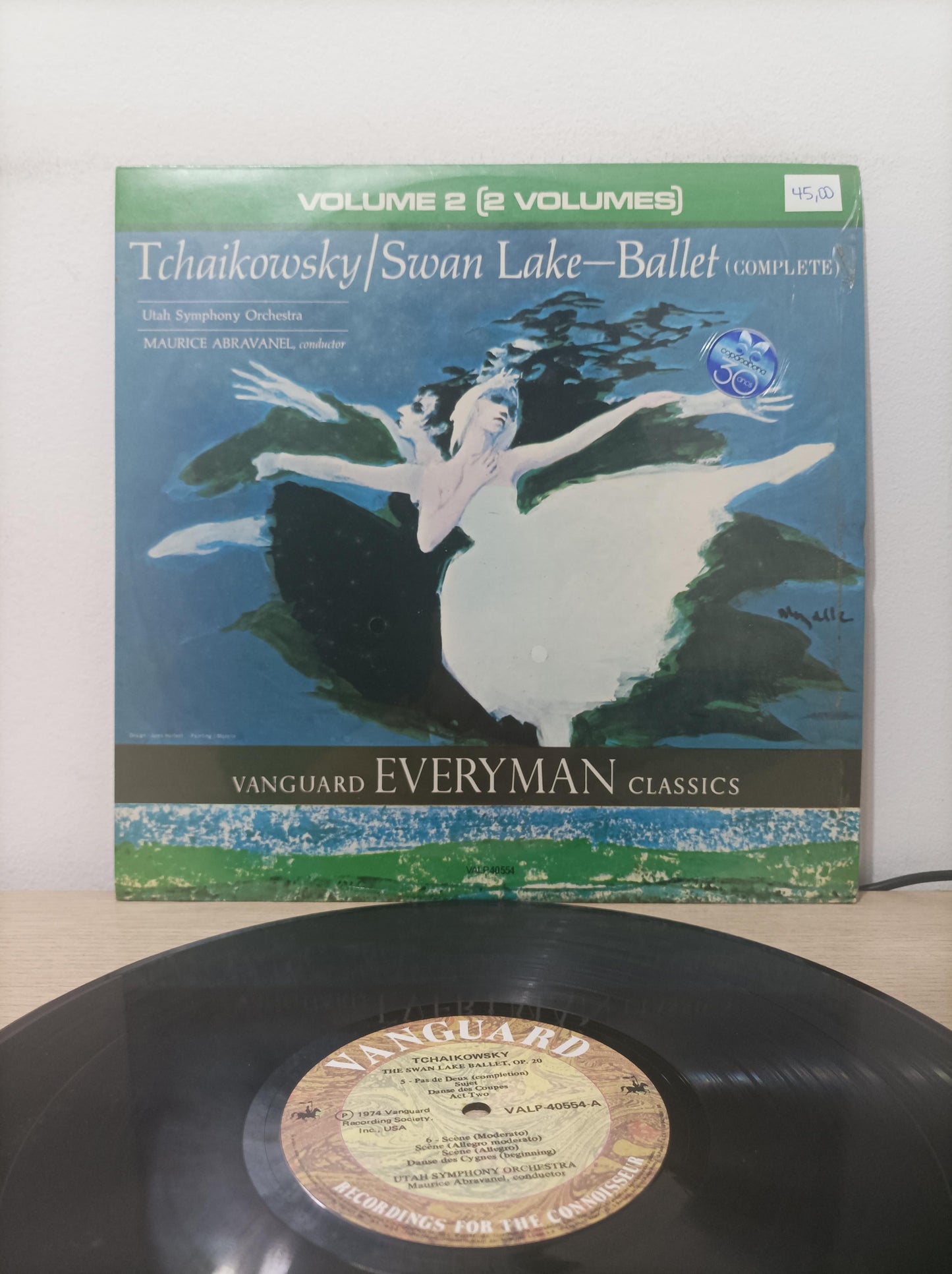 Lp Vinil Tchaikowsky The Swan Lake Ballet Vol. 2