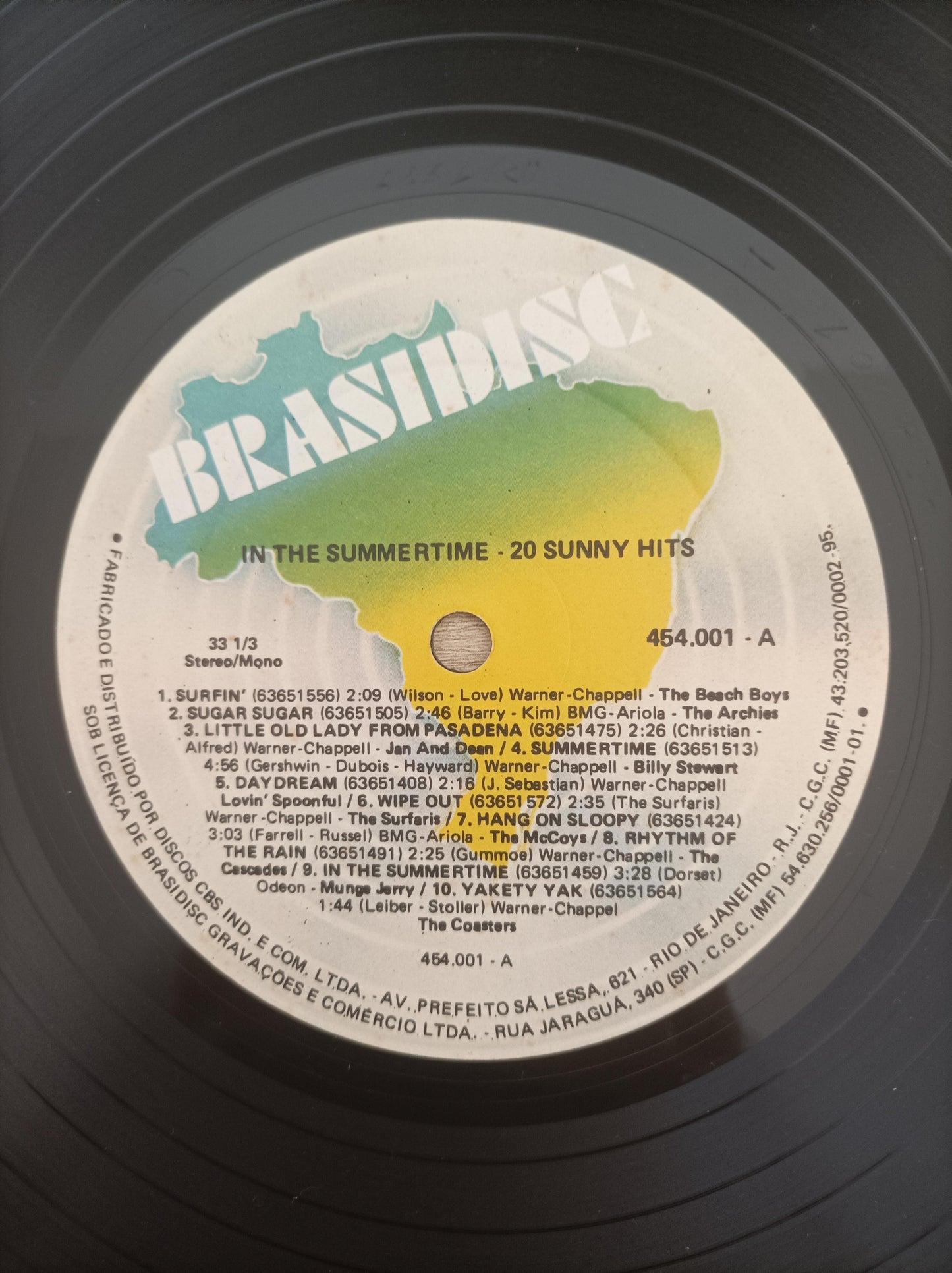 Lp Vinil In The Summertime 20 Sunny Hits