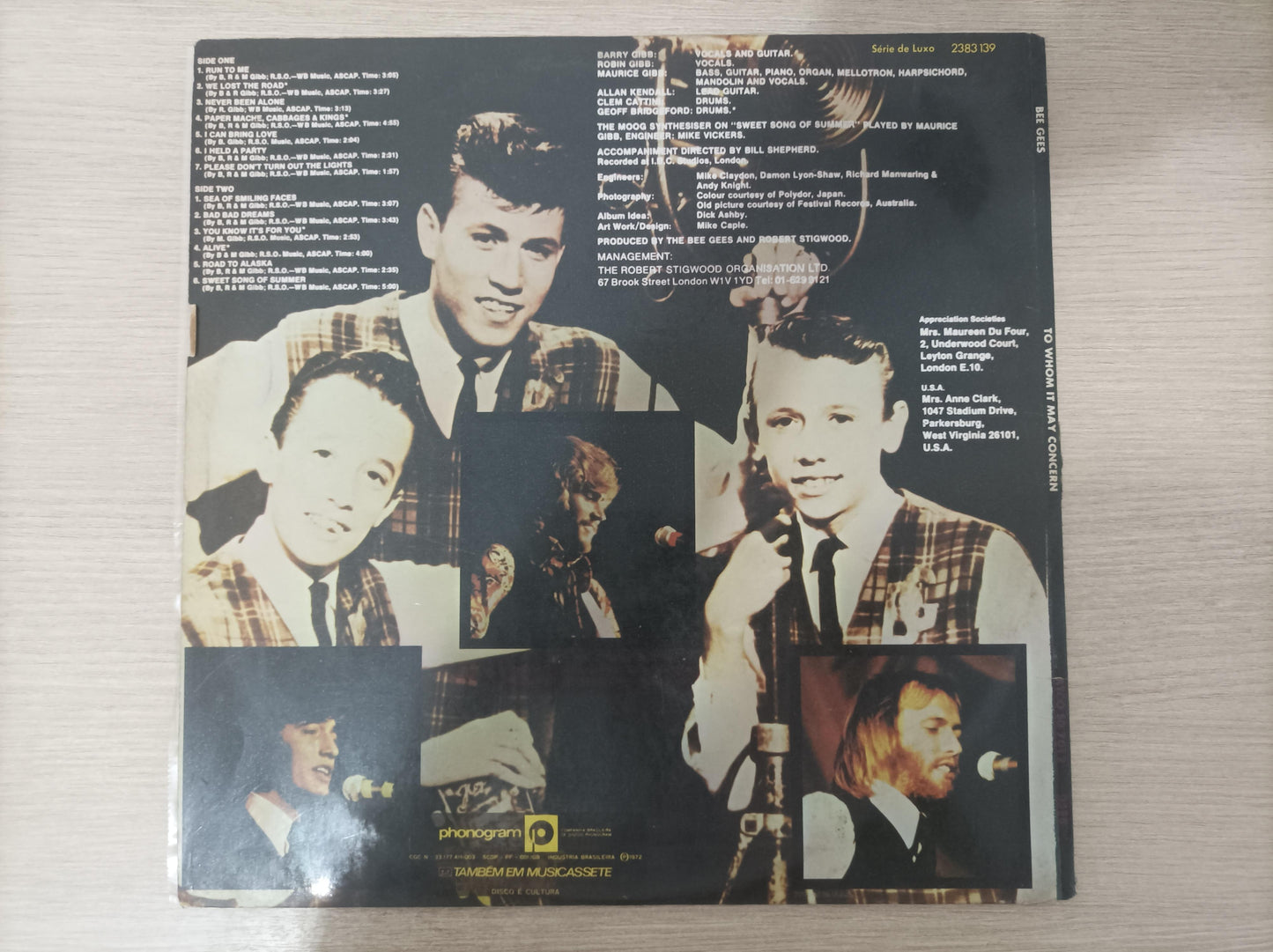 Lp Vinil Bee Gees To Whom It May Concern