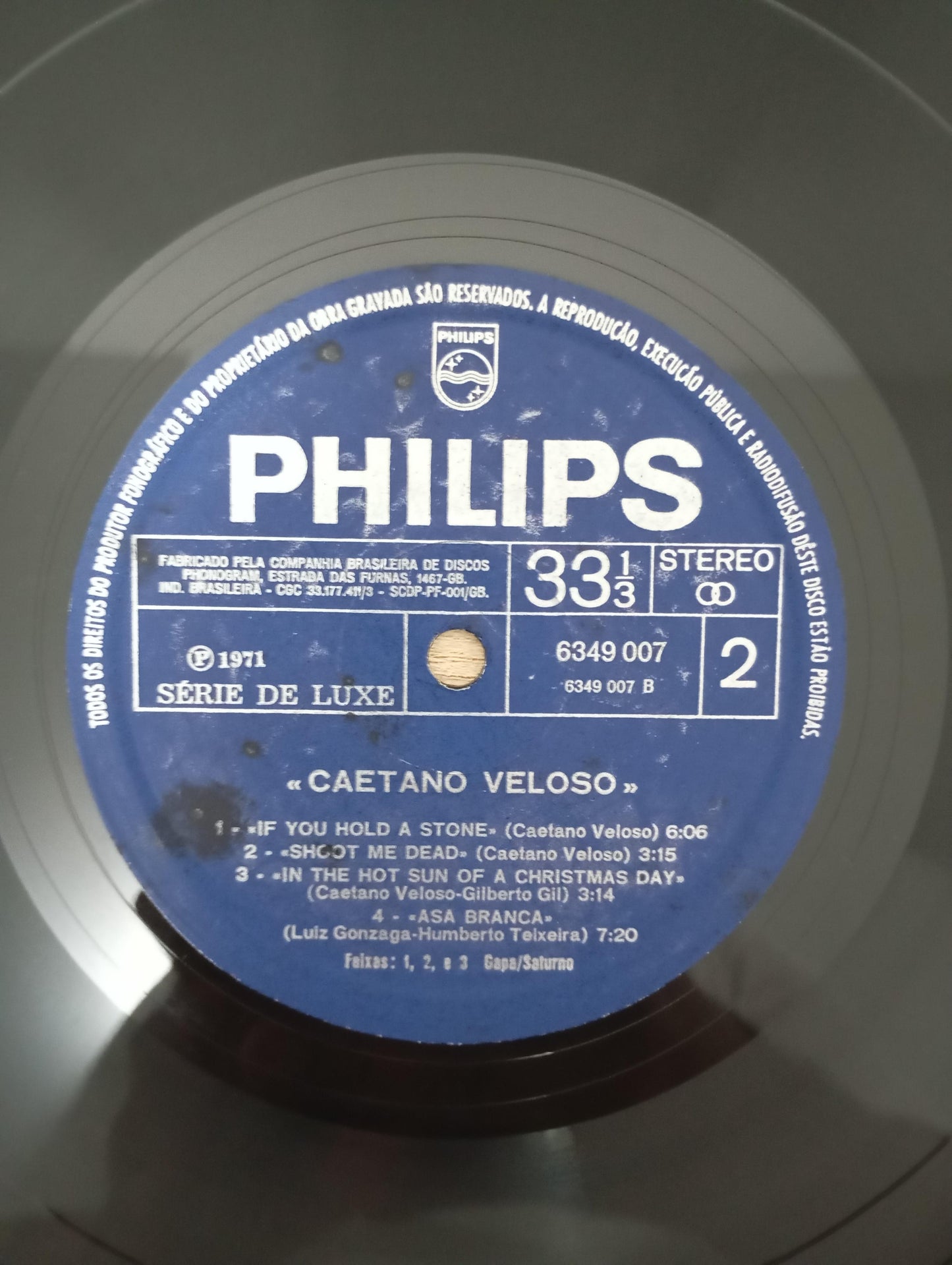 Lp Vinil Caetano Veloso 1971 Original
