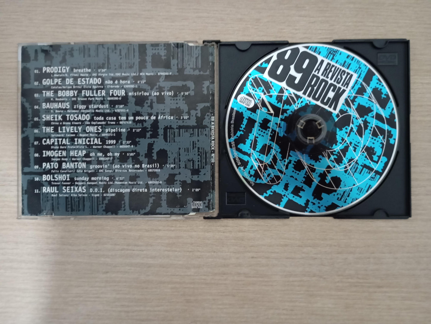 CD 89 A Revista Rock Prodigy Golpe de Estado