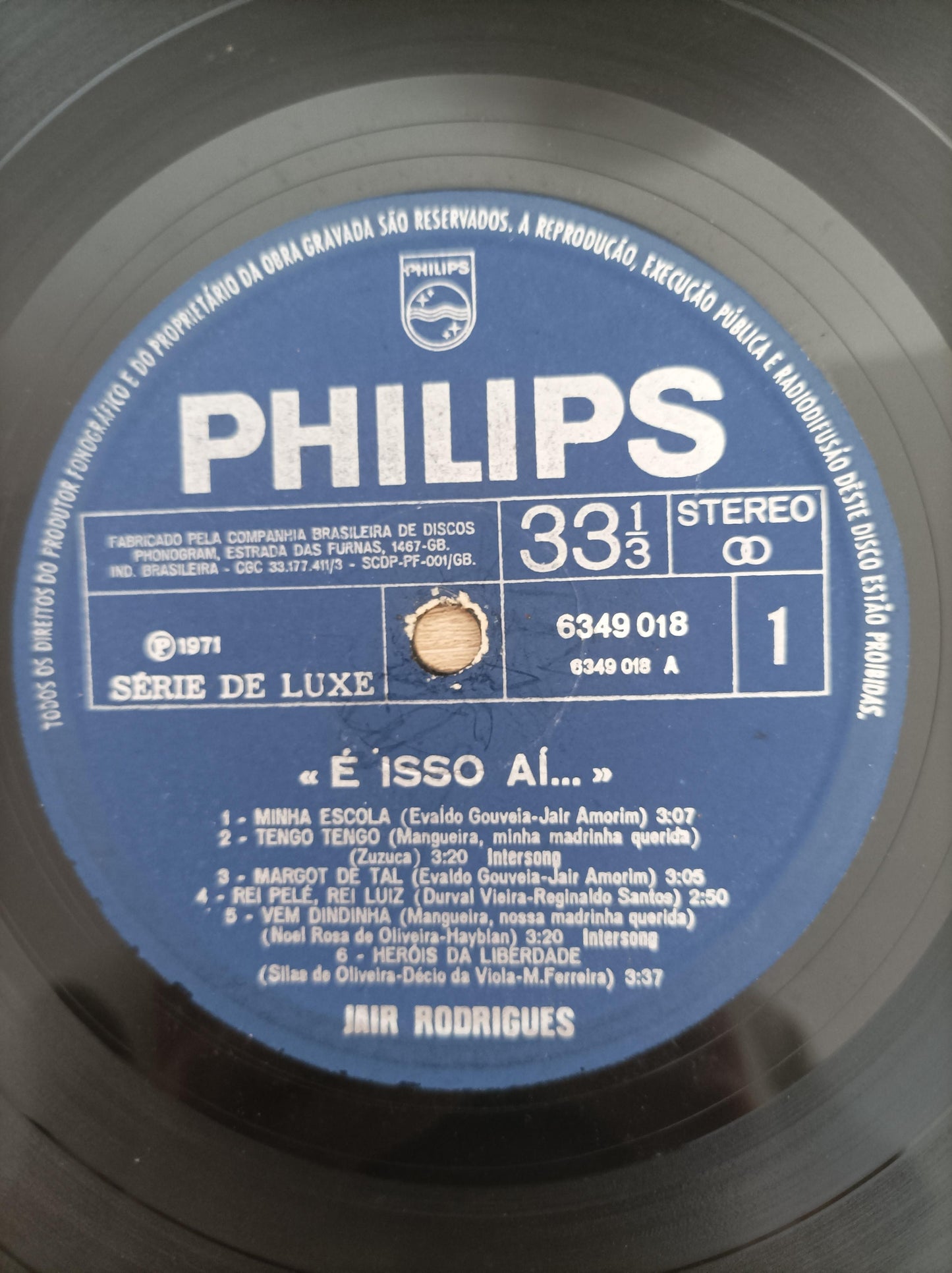 Lp Vinil Jair Rodrigues É Isso Aí...