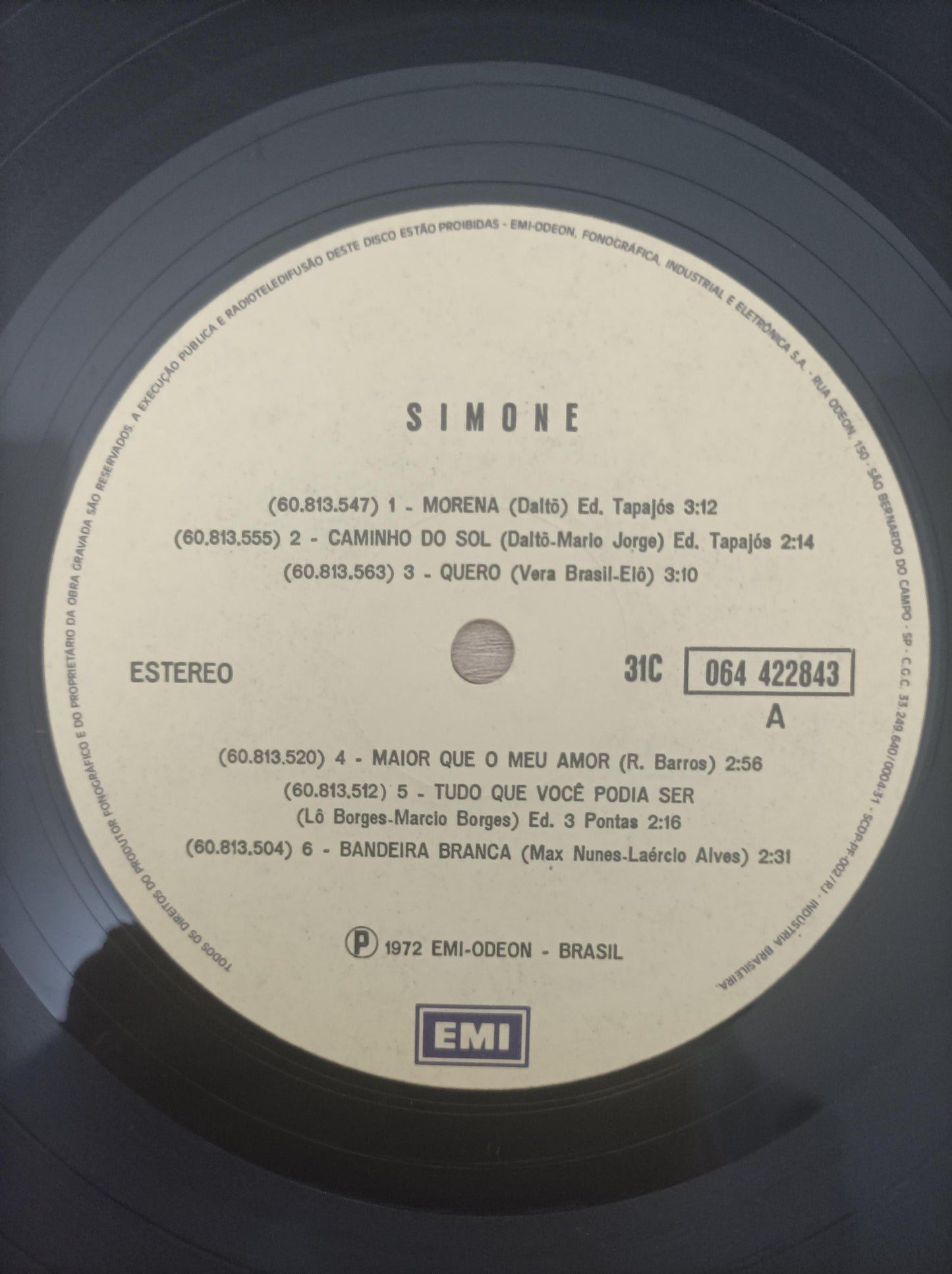 Lp Vinil Simone 1981