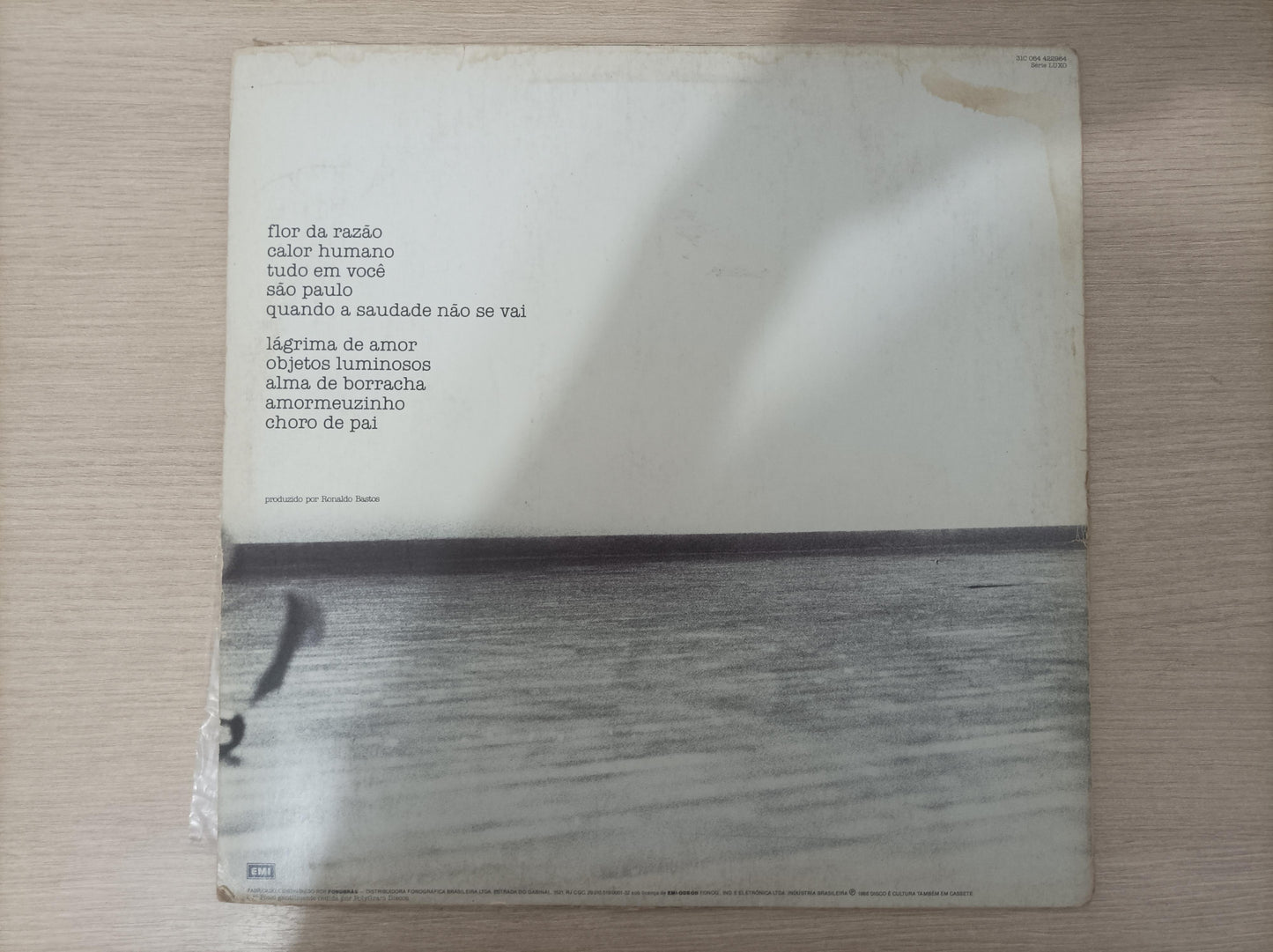 Lp Vinil Beto Guedes Alma De Borracha Com Encarte