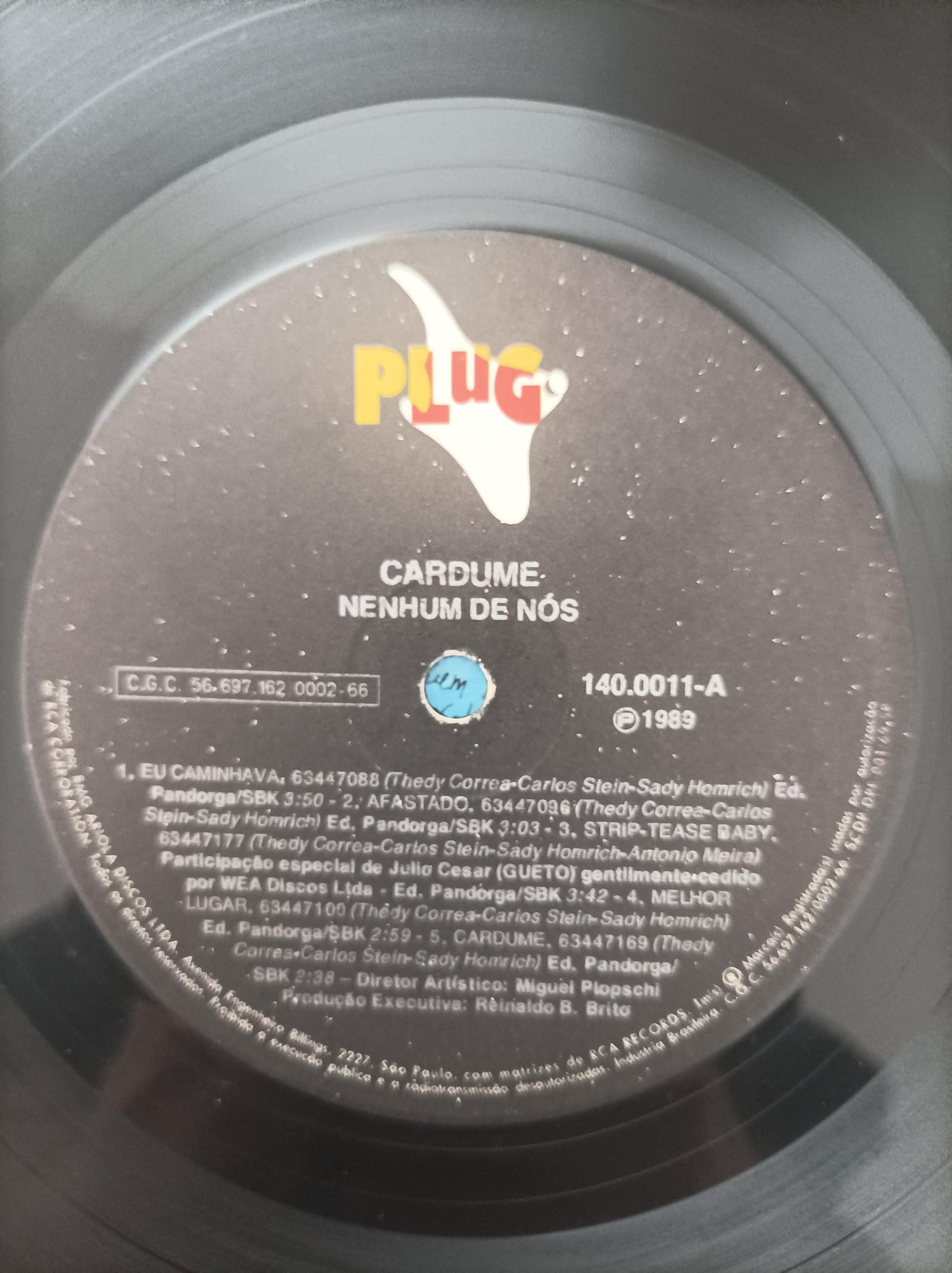 Lp Vinil Nenhum De Nós Cardume Com Encarte