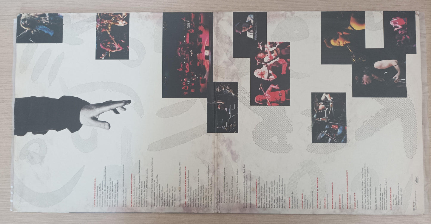 Disco Vinil Live Joe Cocker Duplo A