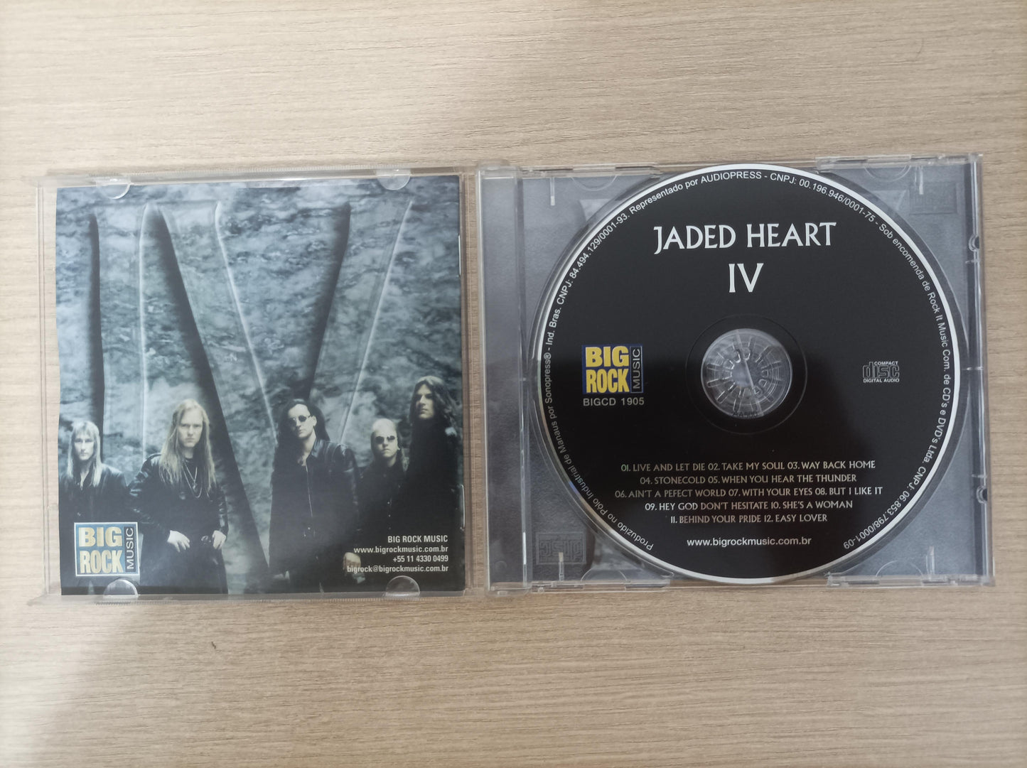 CD Jaded Heart IV