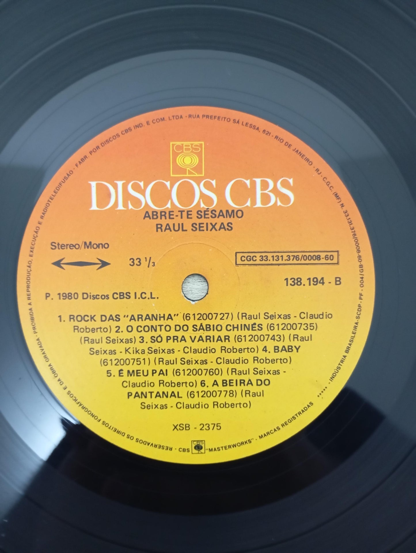 Lp Vinil Raul Seixas Abre-te Sésamo