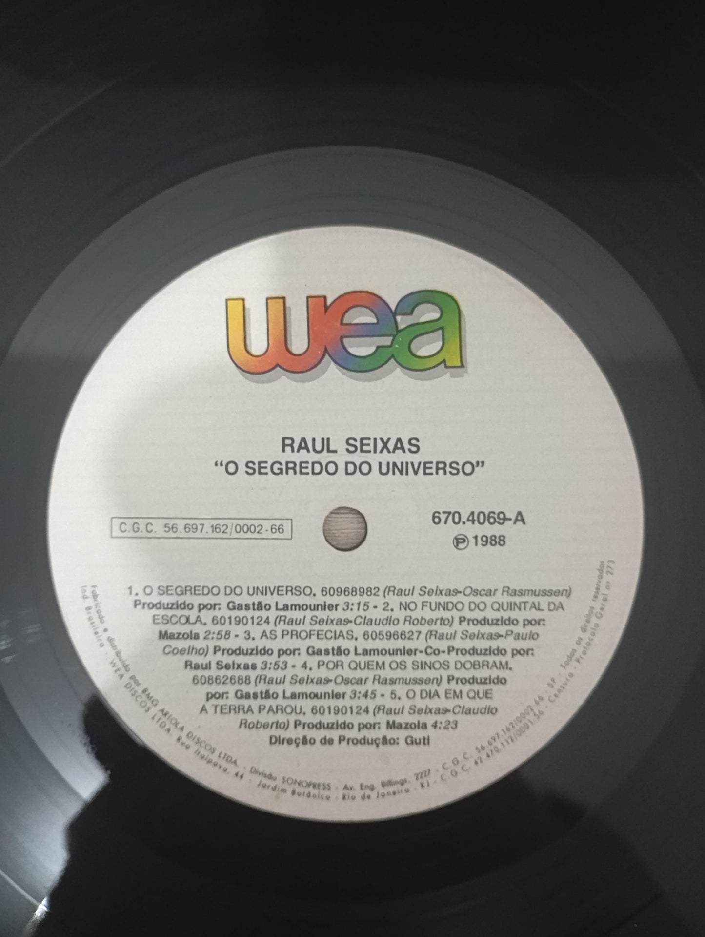 Lp Vinil Raul Seixas O Segredo Do Universo